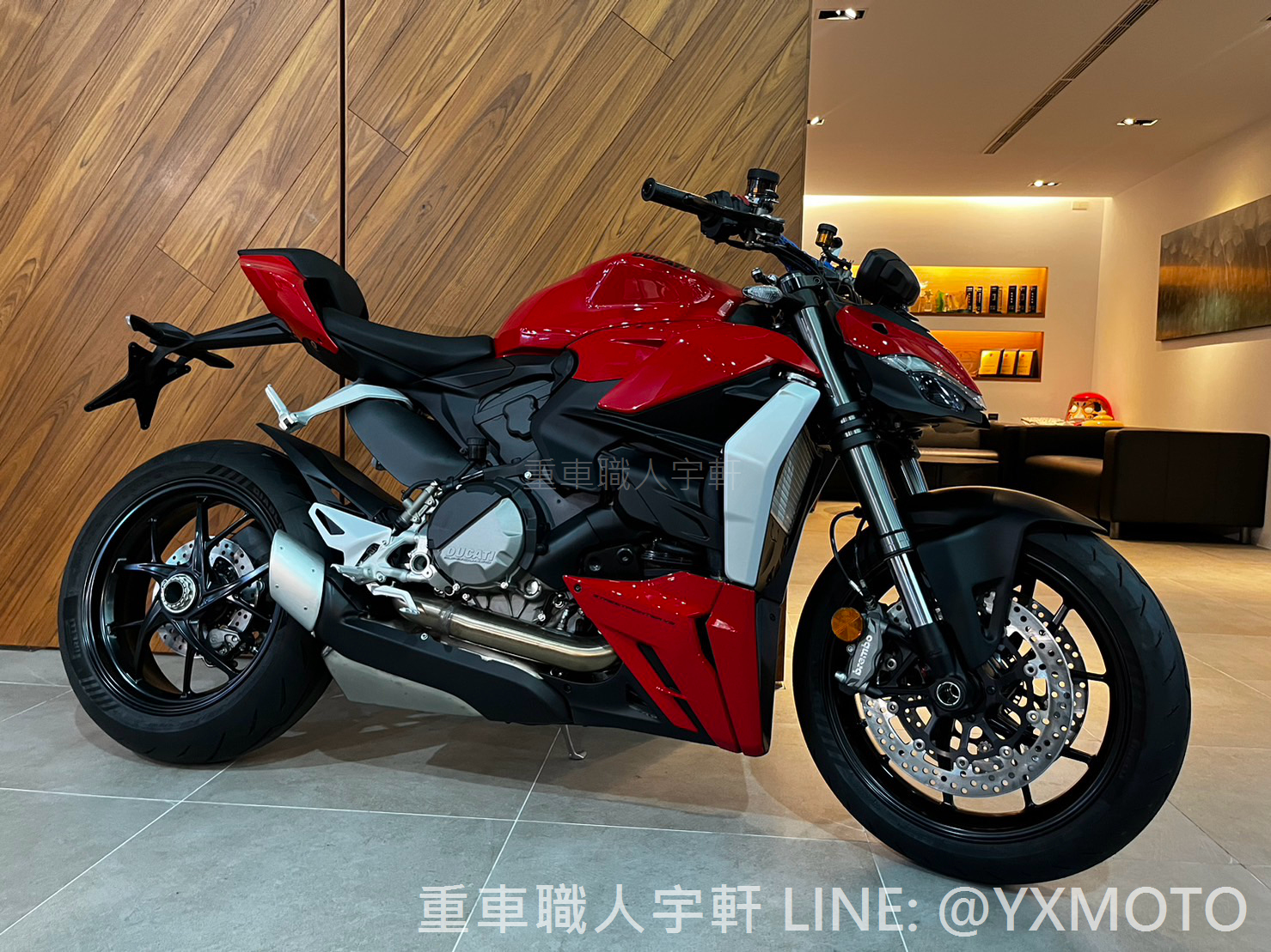 【重車銷售職人-宇軒 (敏傑)】DUCATI STREETFIGHTER V2  - 「Webike-摩托車市」 【敏傑宇軒】DUCATI 杜卡迪 STREETFIGHTER V2 紅色 總代理公司車