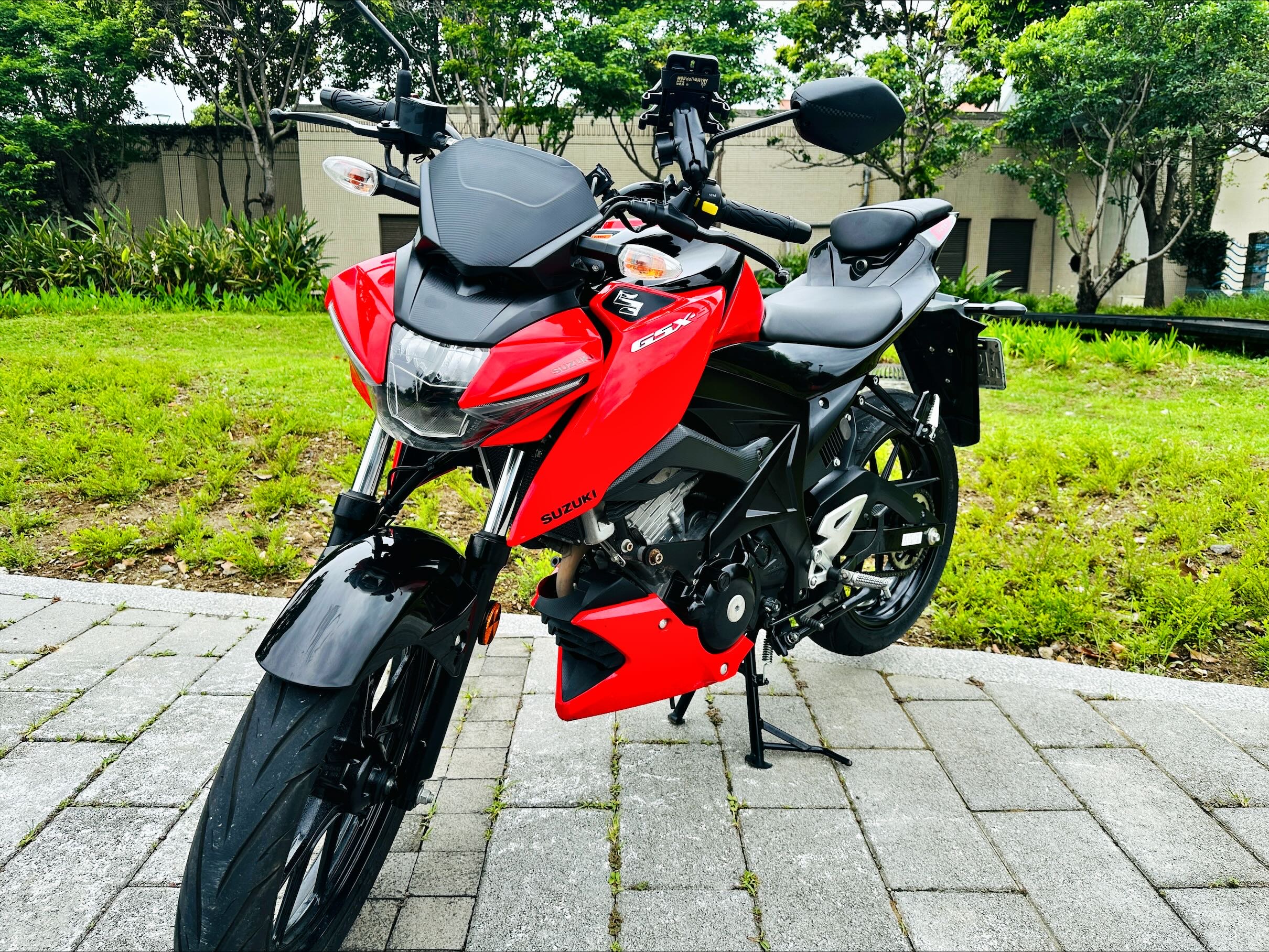 【輪泰車業】SUZUKI GSX-S150 - 「Webike-摩托車市」 SUZUKI GSX S150 2018 小阿魯 輕擋車