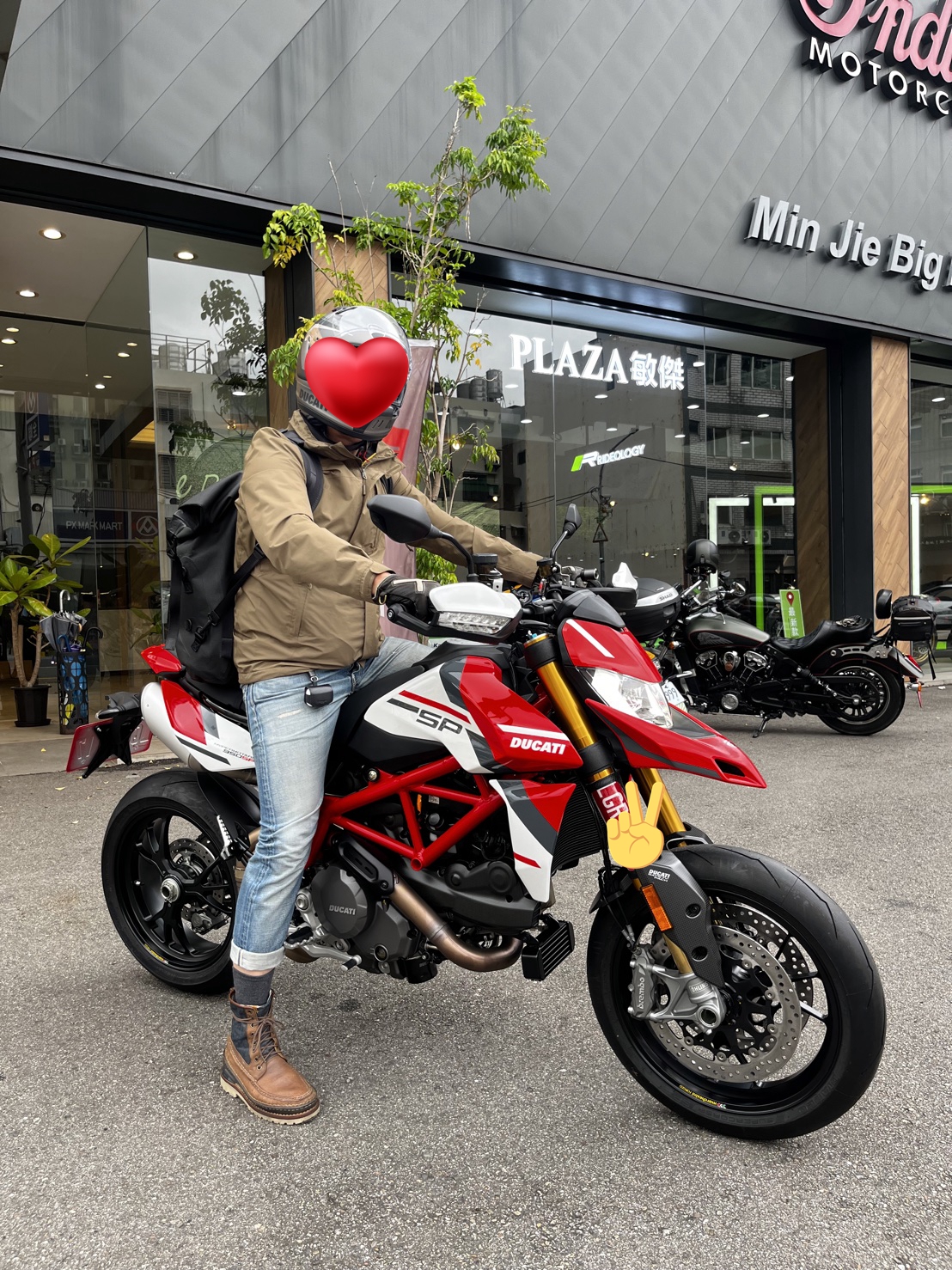 【重車銷售職人-宇軒 (敏傑)】DUCATI HYPERMOTARD 950 - 「Webike-摩托車市」 【敏傑宇軒】賀交車 謝帥哥 DUCATI HYPEMOTARD 950 SP 總代理公司車