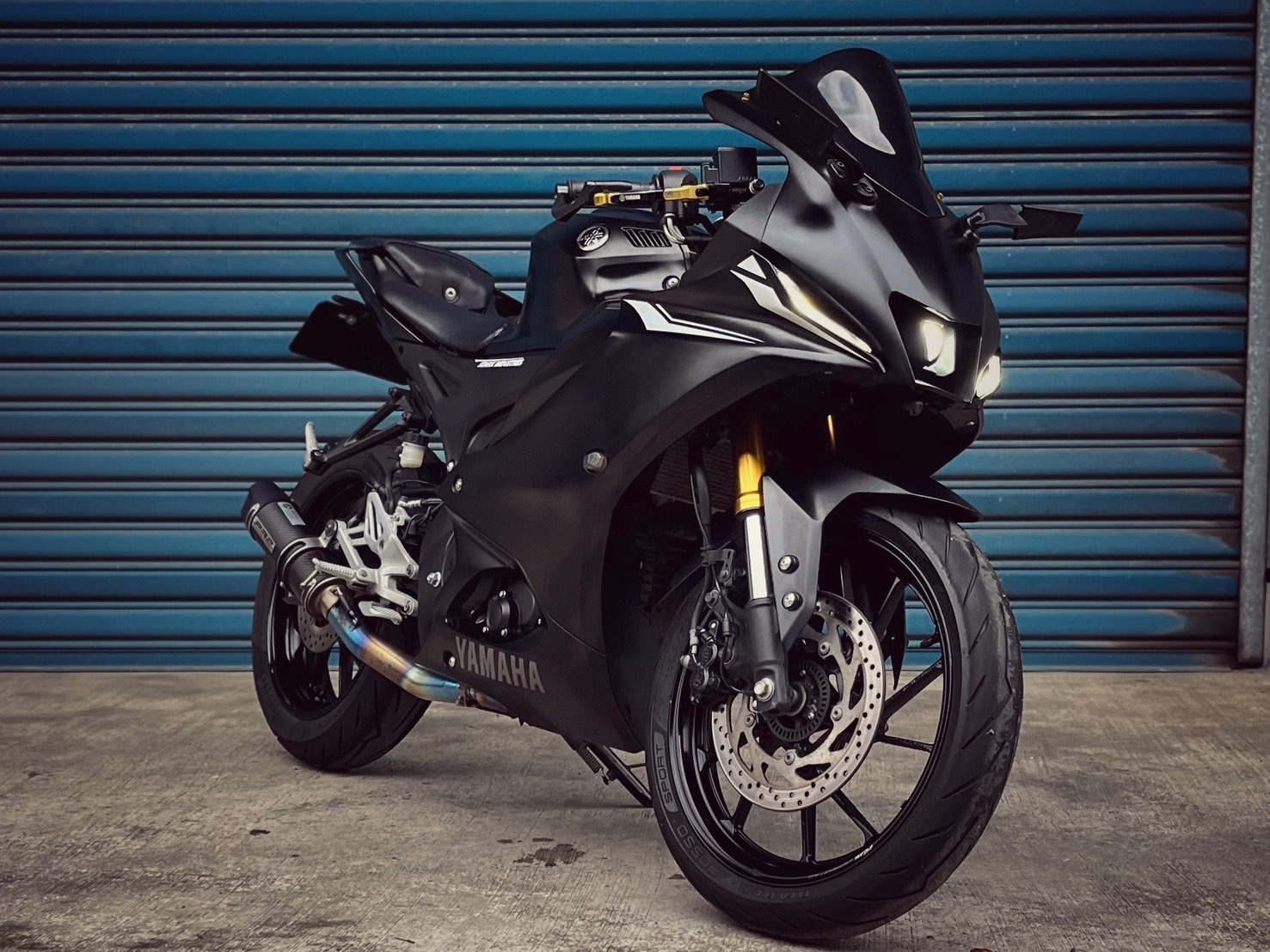 YAMAHA YZF-R15 - 中古/二手車出售中 PR2全段排氣管 基本改裝 無摔車無事故小資族二手重機買賣 | 小資族二手重機買賣