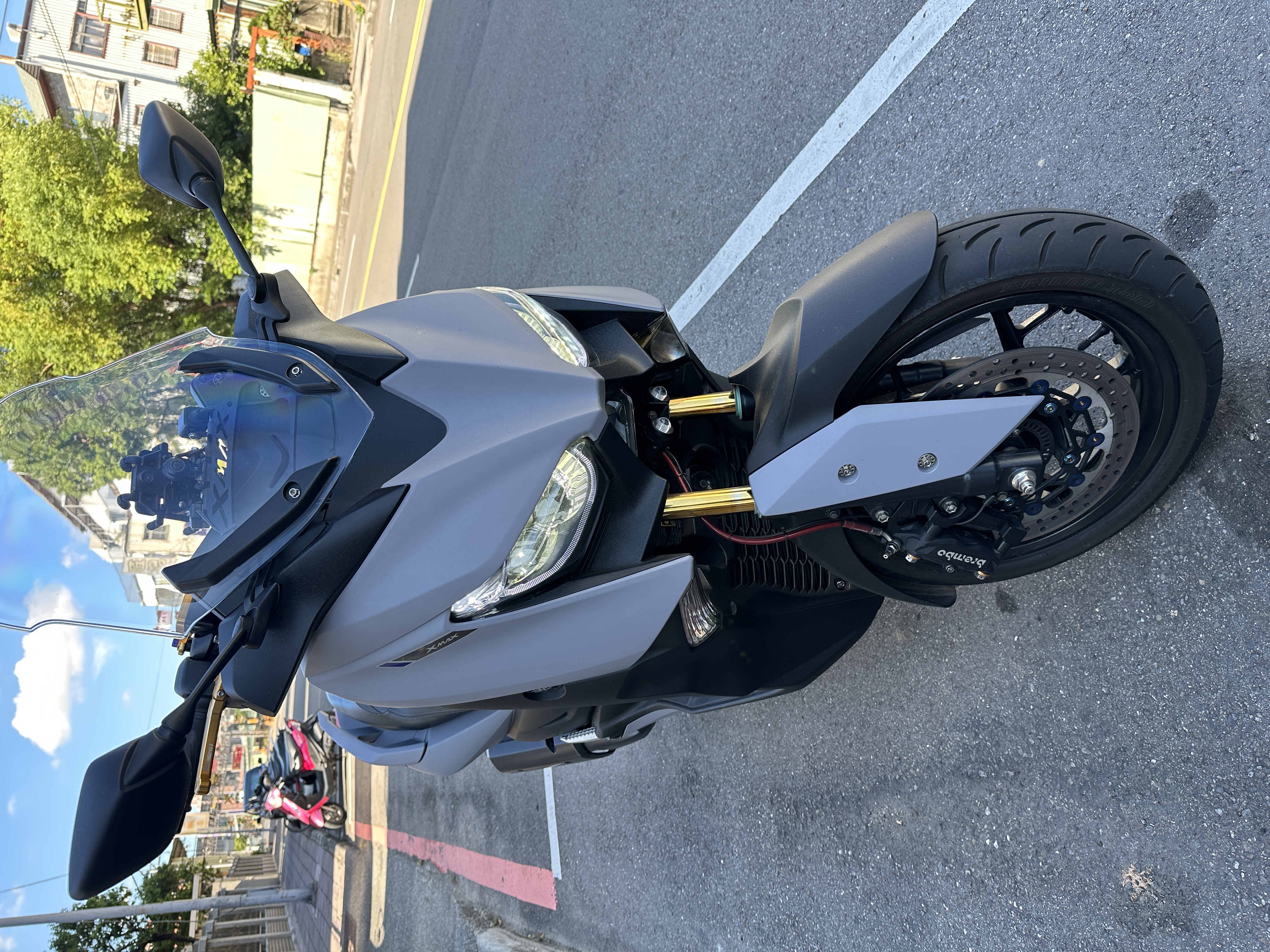 YAMAHA X-MAX 300 - 中古/二手車出售中 X-MAX 2019 水泥灰(小精品) | 個人自售