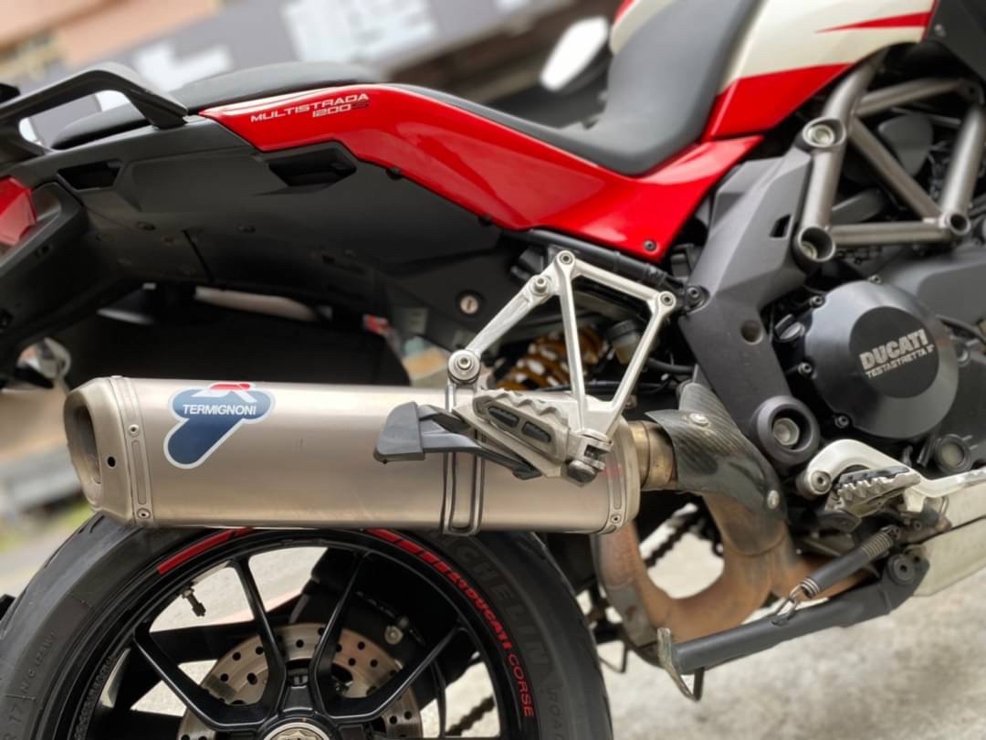 DUCATI MULTISTRADA 1200S - 中古/二手車出售中 Ducati Multistrada 1200S 電子鳥 協助分期、託運、換車補貼、代償結清 Line ID:@q0984380388 | 小菜輕重機