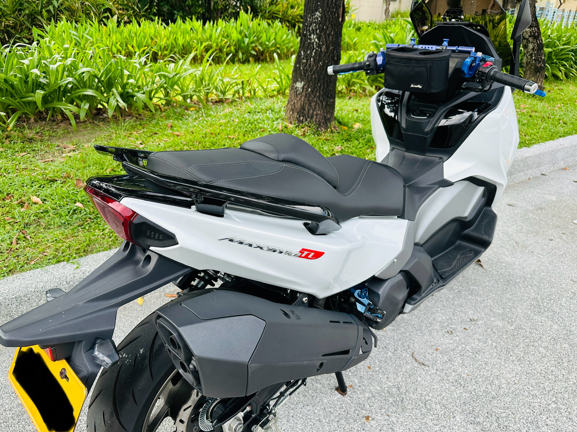 三陽 MAXSYM TL - 中古/二手車出售中 SYM 三陽 TL500 2020 白色 少騎 才跑8百 多樣精品 | 輪泰車業