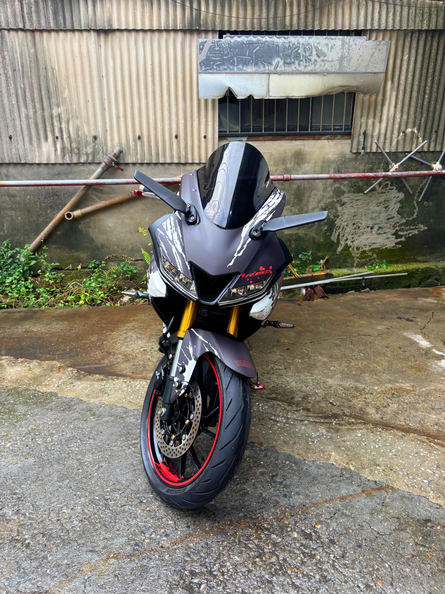 YAMAHA YZF-R15 - 中古/二手車出售中 YAMAHA R15V3 金倒叉 | 個人自售