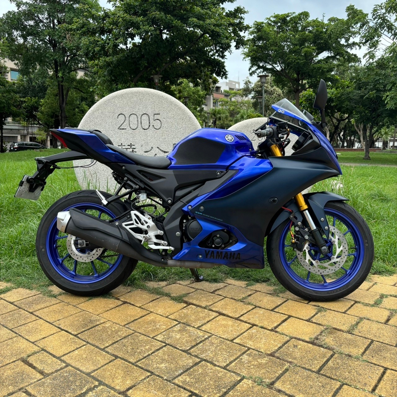 YAMAHA YZF-R15 - 中古/二手車出售中 2022 山葉 R15V4倒叉ABS #2863 | 貳輪嶼中古機車專賣-台南店