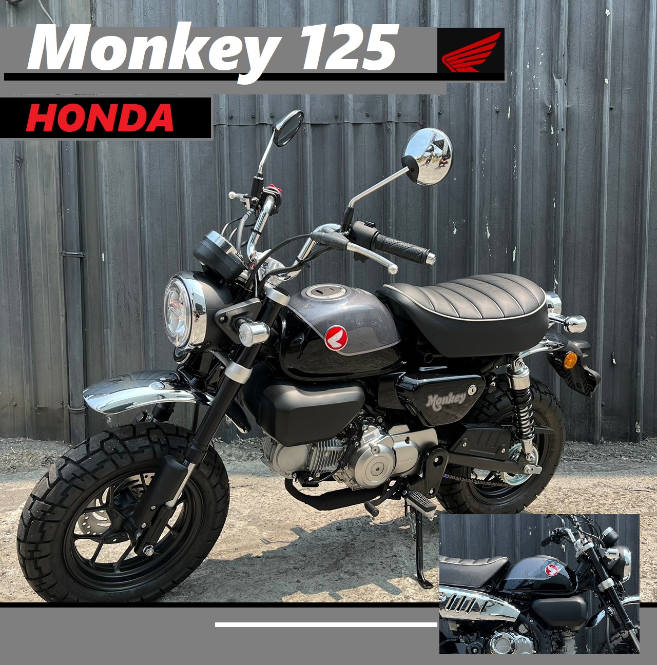 【飛翔國際】HONDA Monkey 125 - 「Webike-摩托車市」 新車 Monkey 125 泰規 可車換車 MONKEY125 猴子 HONDA
