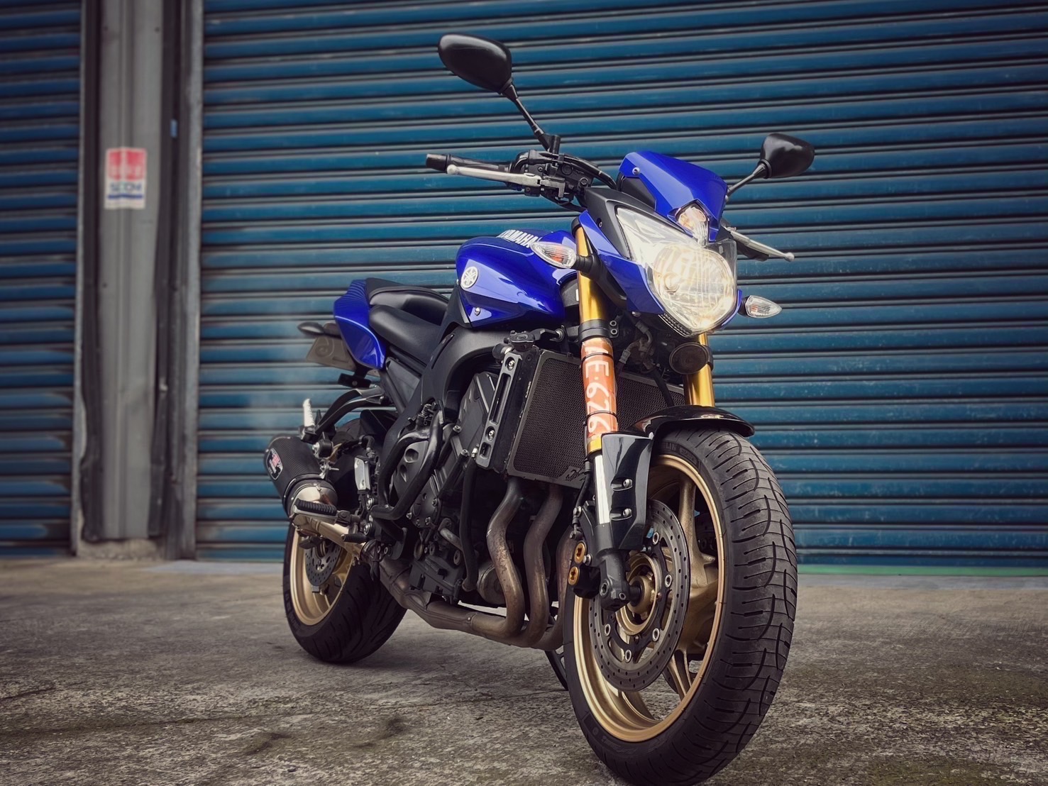 YAMAHA FZ8 (FZ8N) - 中古/二手車出售中 吉村管 前後輪全新的已大保養身體無摔車無事故小資族二手重機買賣 | 小資族二手重機買賣