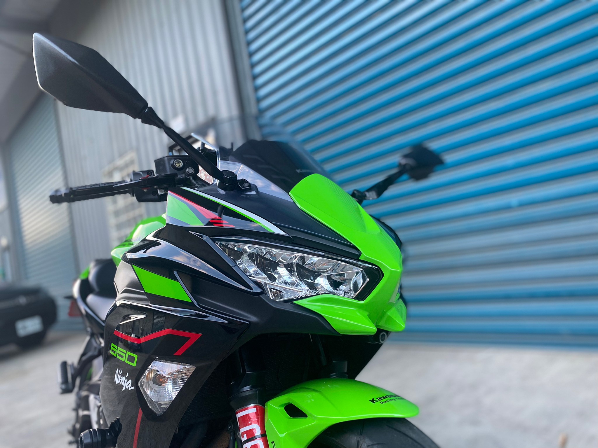 【Motoshen大聖二輪廣場】KAWASAKI NINJA650 - 「Webike-摩托車市」 20年忍650 無摔 無事故 基本改:行車記錄器 防倒球 左右拉桿 短牌架 後方向燈 IG:大聖二輪廣場