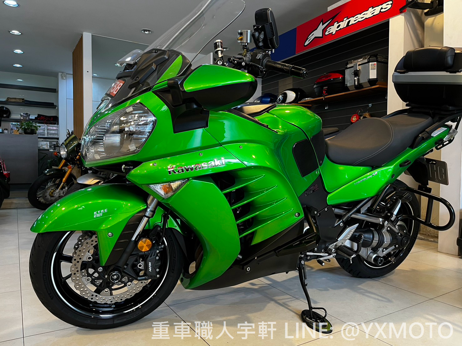 KAWASAKI  GTR1400 - 中古/二手車出售中 【敏傑宇軒】二手車 KAWASAKI GTR1400 公司車 | 重車銷售職人-宇軒 (敏傑)