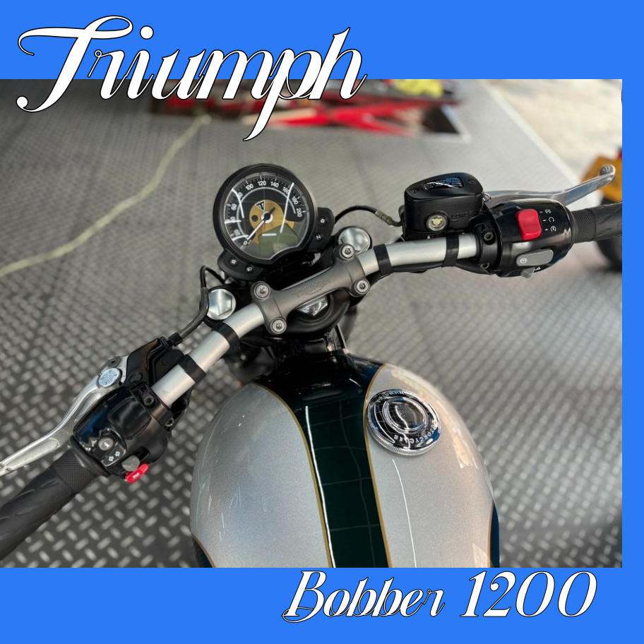 TRIUMPH BONNEVILLE BOBBER - 中古/二手車出售中 【售】美麗狂野 2017年 TRIUMPH 凱旋 BONNEVILLE BOBBER 1200 ABS 凱旋1200 美式 復古 | 飛翔國際