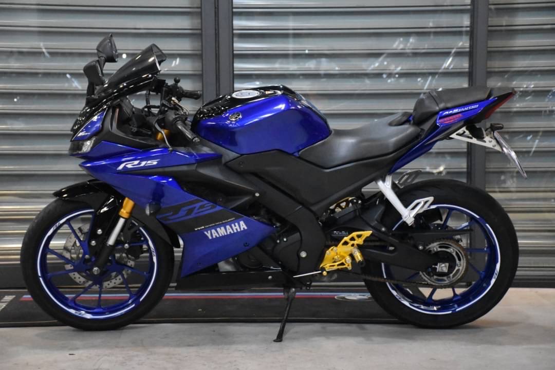 YAMAHA YZF-R15 - 中古/二手車出售中 2018/19短牌架、腳踏後移 小資族二手重機買賣 | 小資族二手重機買賣