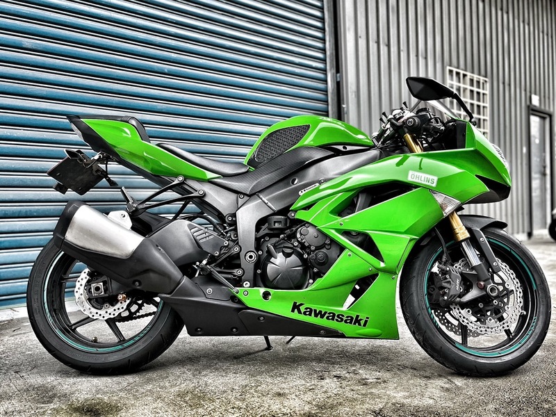 KAWASAKI NINJA ZX-6R - 中古/二手車出售中 Ohlins後避震 基本改裝 無摔車無事故 小資族二手重機買賣 | 小資族二手重機買賣