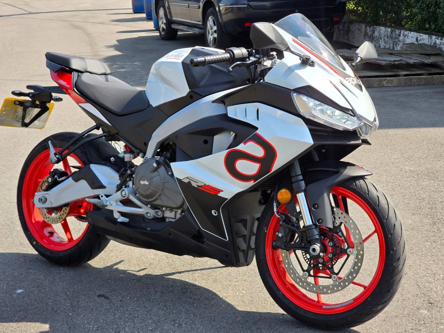 APRILIA  RS457 - 中古/二手車出售中 [出售] 2024年 APRILIA RS457 ABS 公司車 | 老爹重機