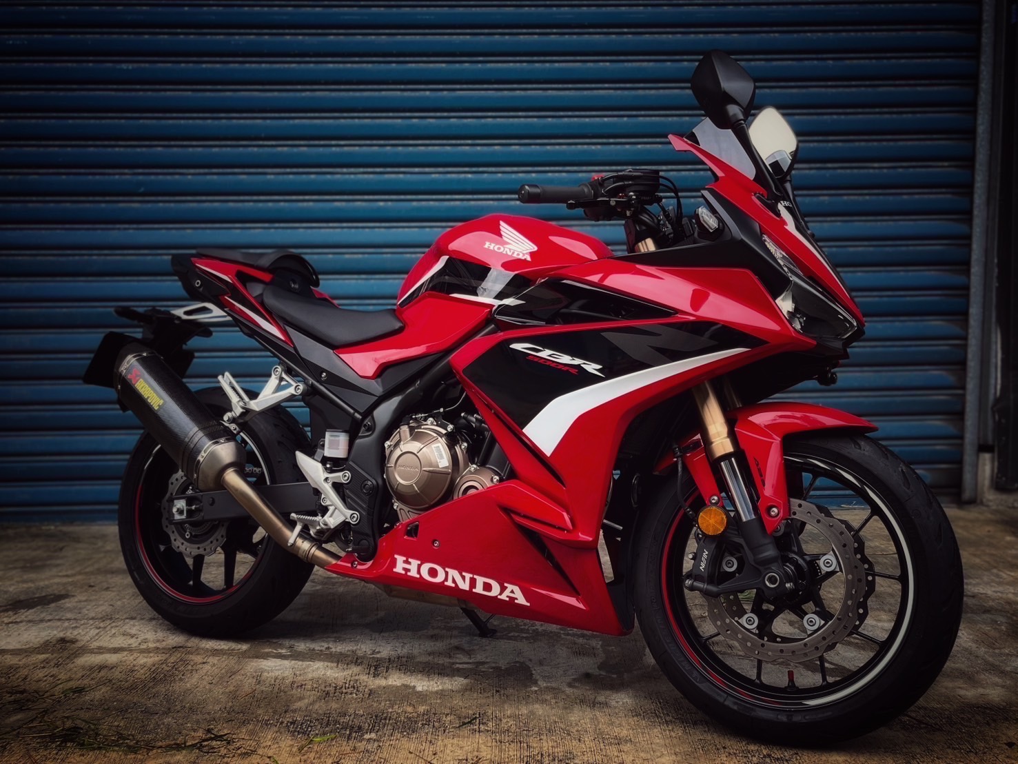 【小資族二手重機買賣】HONDA CBR500R - 「Webike-摩托車市」 CBR500R 碳蠍管 行車記錄器 無倒無摔 小資族二手重機買賣