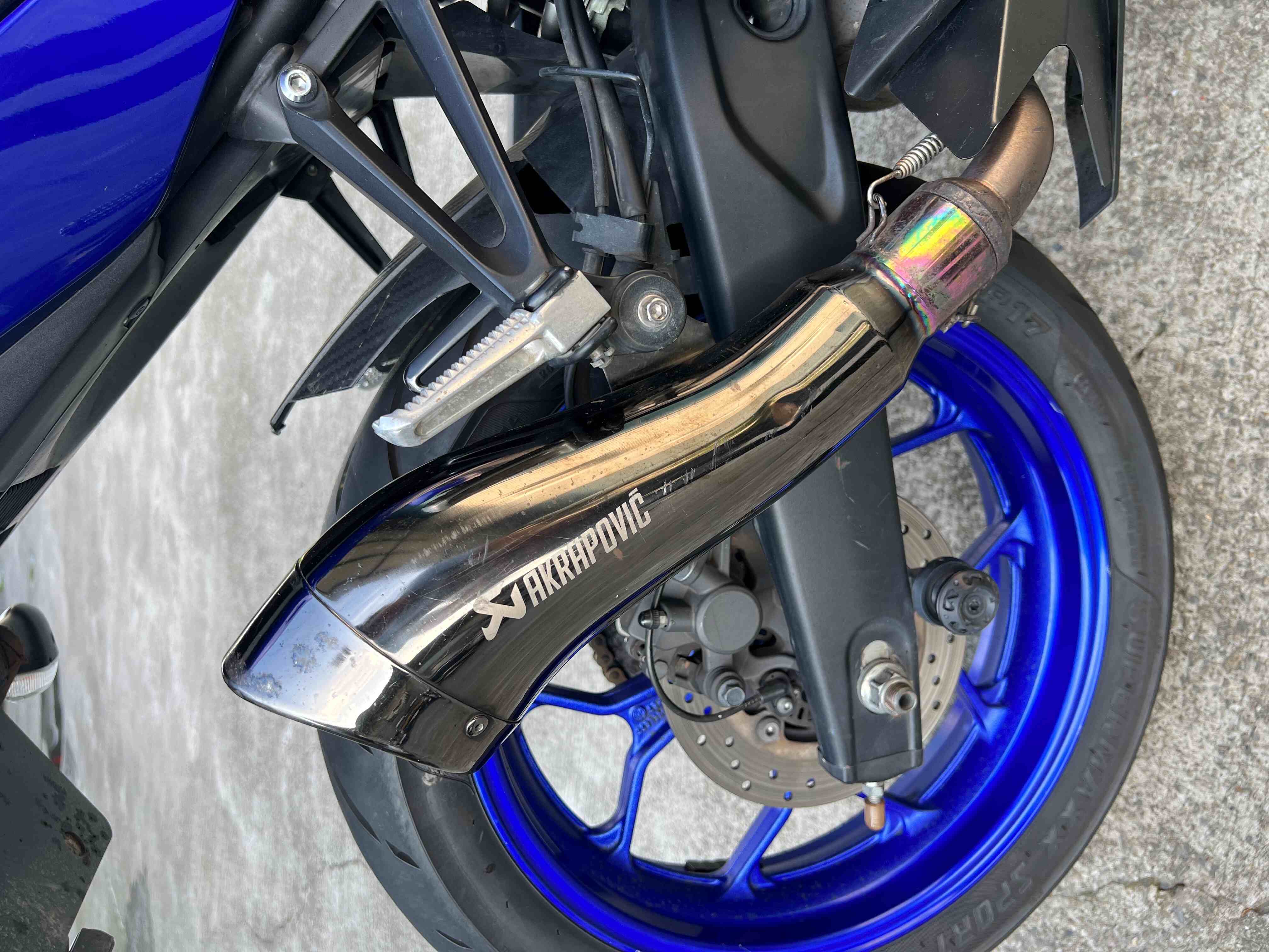 YAMAHA YZF-R3 - 中古/二手車出售中 2018年 R3 金倒叉 多樣改裝 阿宏大型重機買賣 | 阿宏大型重機買賣