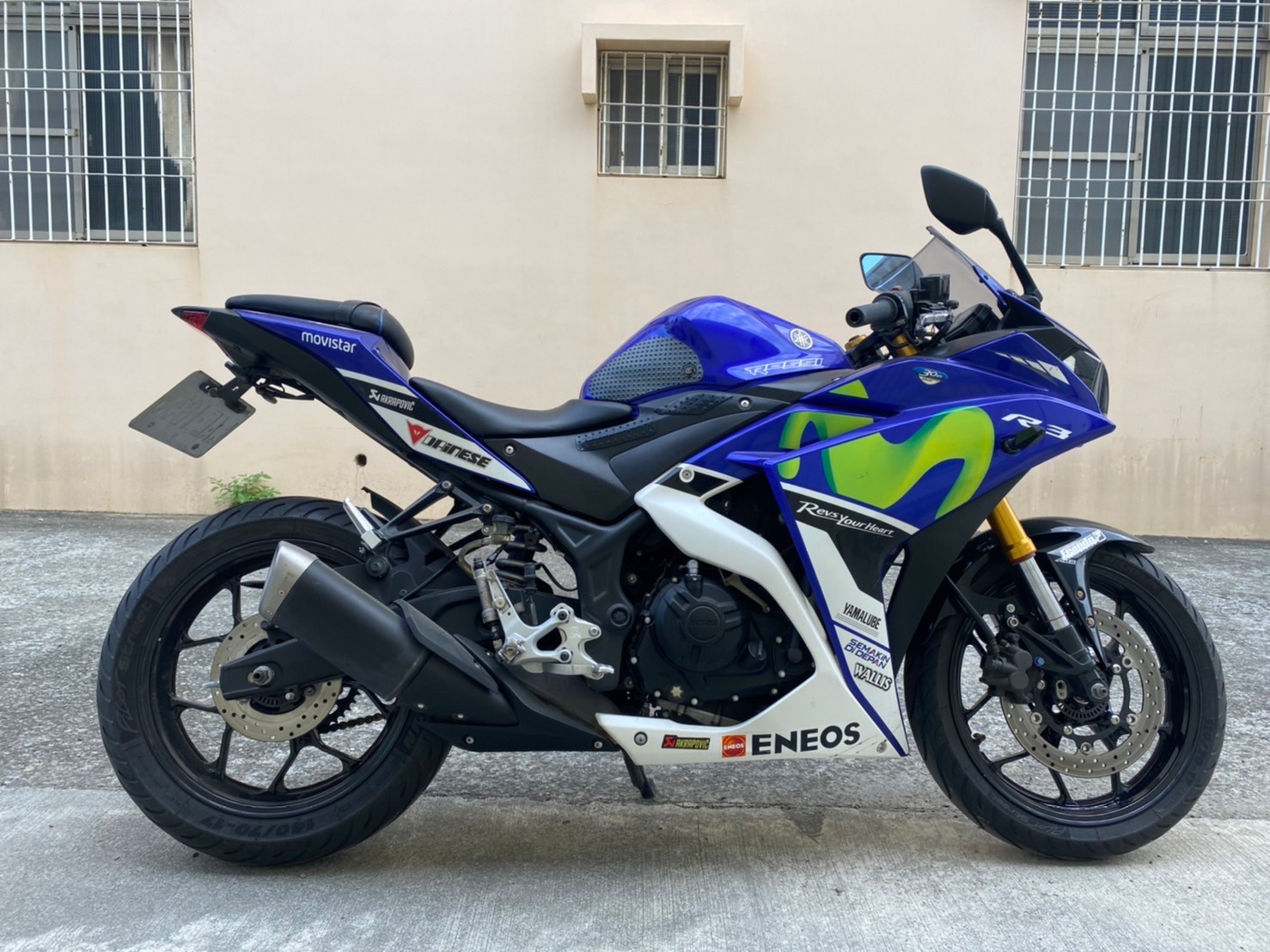 YAMAHA YZF-R3 - 中古/二手車出售中 二手檔車中古車配合全額.超額.學生貸款強力過件白牌黃牌紅牌仿賽街車大型重機滿18即可辦理 | 恆欣車行