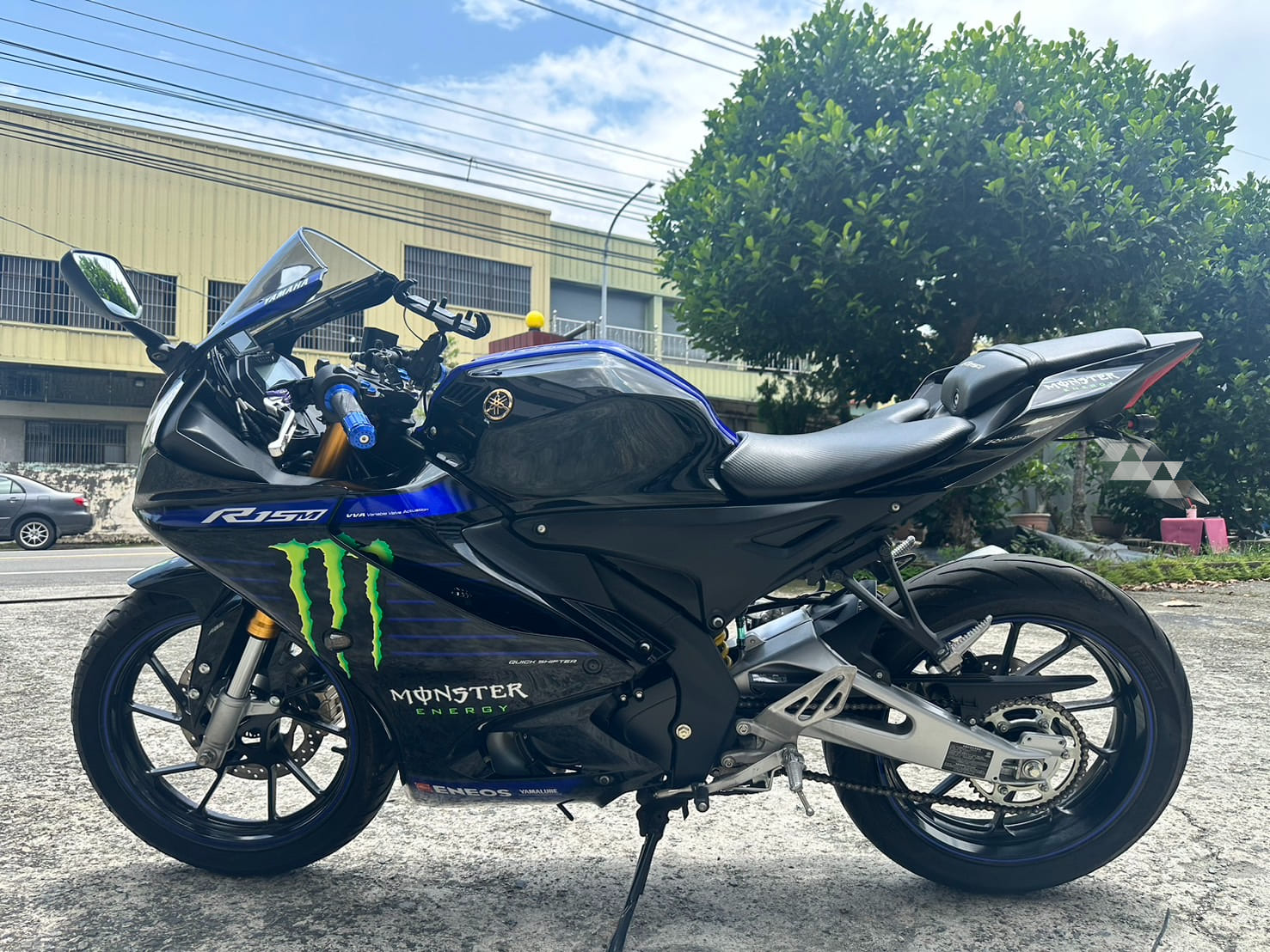 YAMAHA YZF-R15 - 中古/二手車出售中 2022年 YAMAHA YZF-R15M 魔爪/0元交車/分期貸款/車換車/線上賞車/到府交車 | 翊帆國際重車