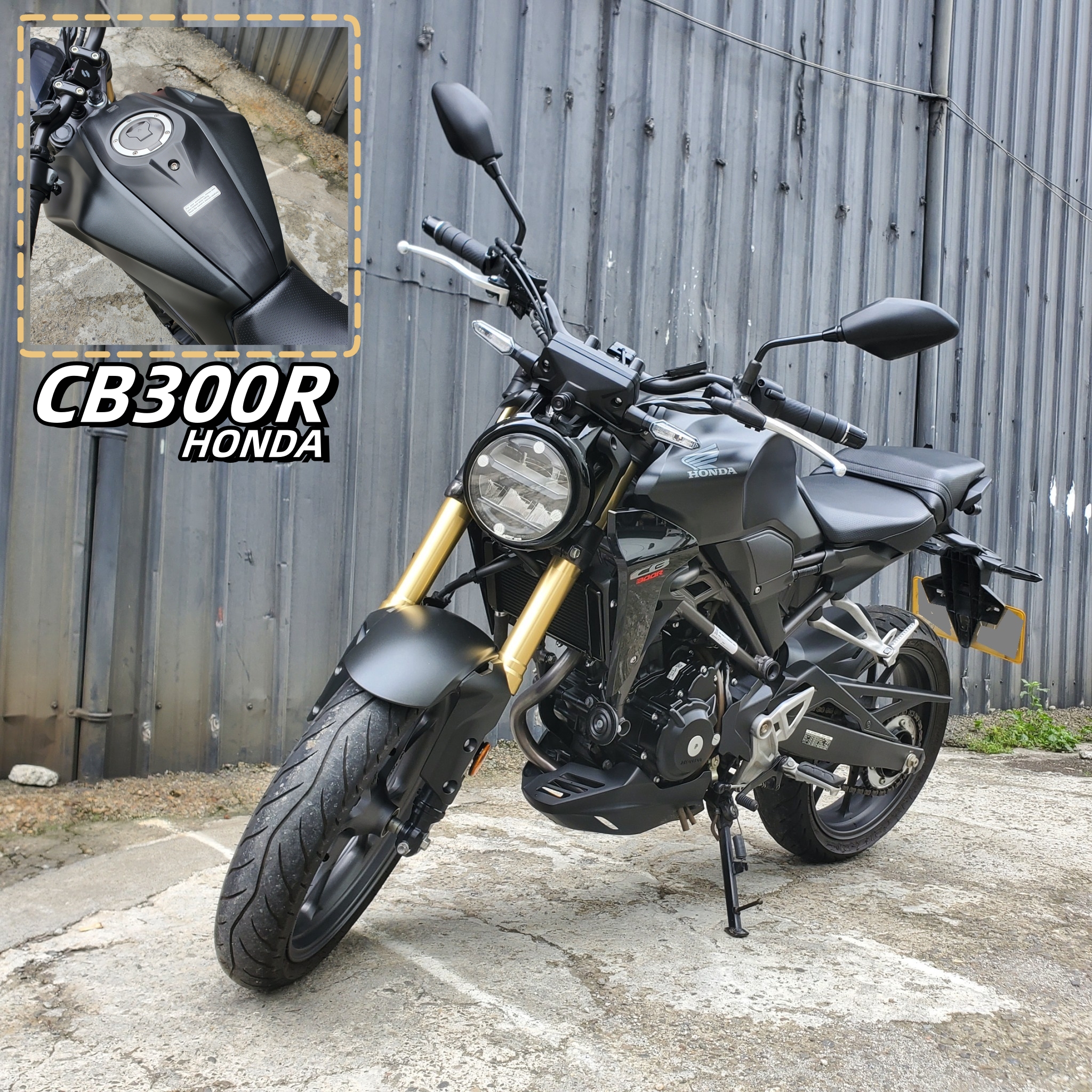 【飛翔國際】HONDA CB300R - 「Webike-摩托車市」 售 2022 HONDA CB300R 街車 圓燈 CB 300R 復古