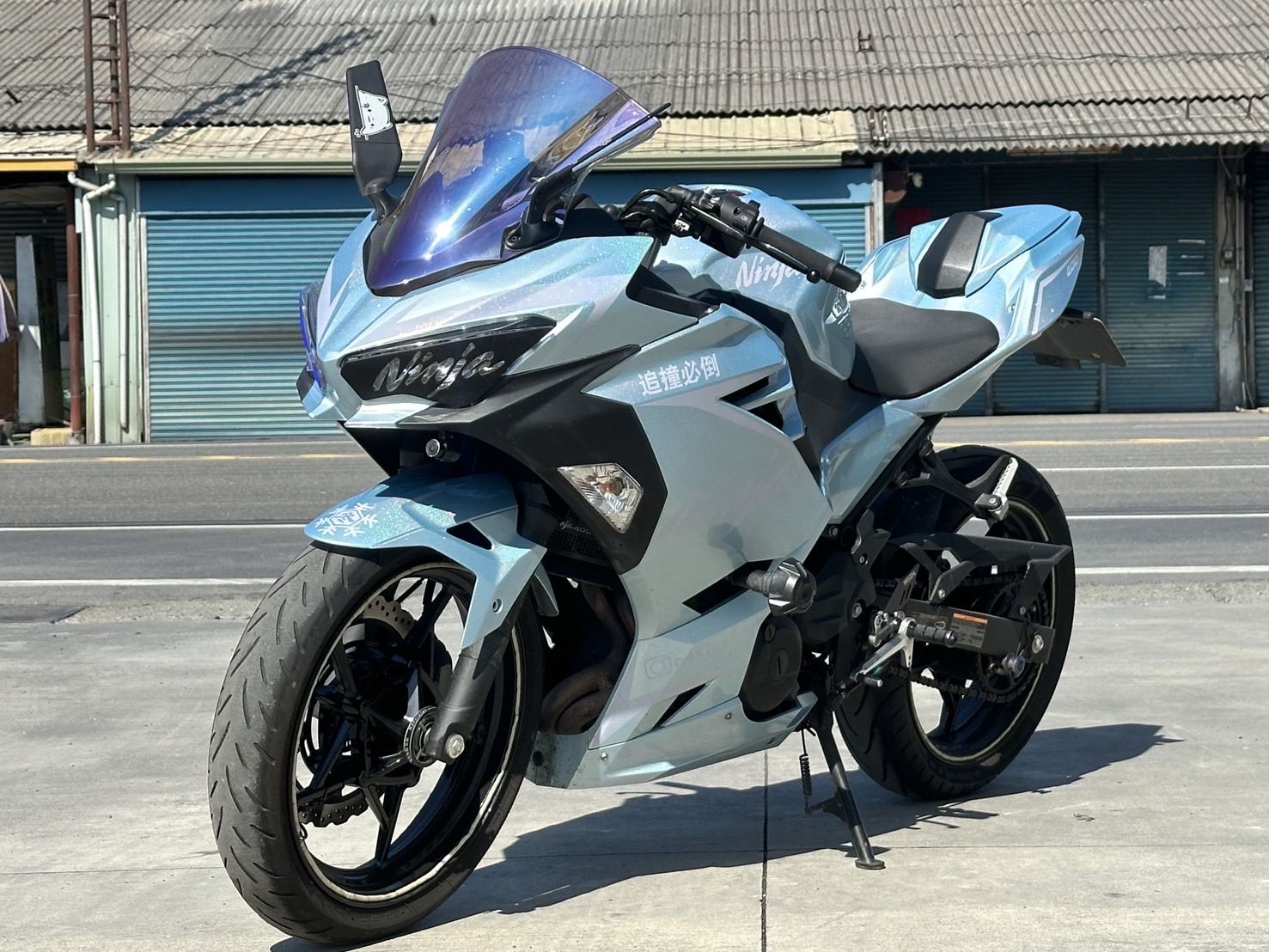 【YSP 建興車業】KAWASAKI NINJA400 - 「Webike-摩托車市」 忍400（光輪 brembo）原廠殼白