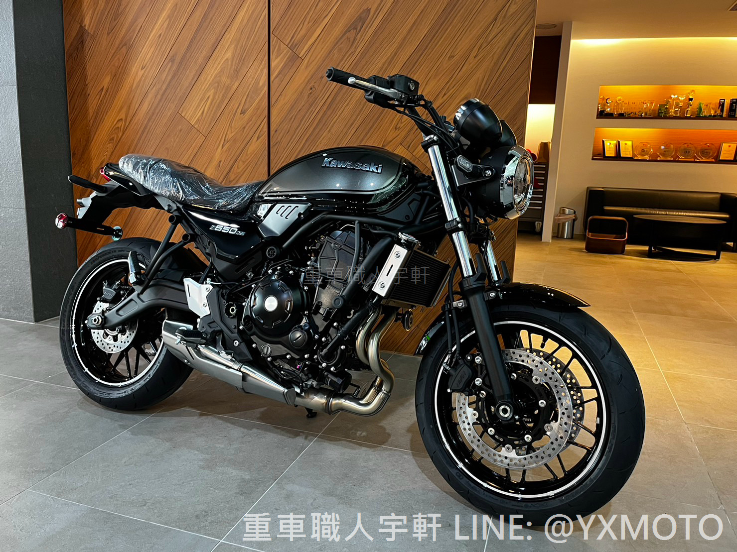 【重車銷售職人-宇軒 (敏傑)】KAWASAKI Z650RS - 「Webike-摩托車市」 【敏傑宇軒】72期零利率 ! Kawasaki Z650RS 2024 金屬黑灰 總代理公司車