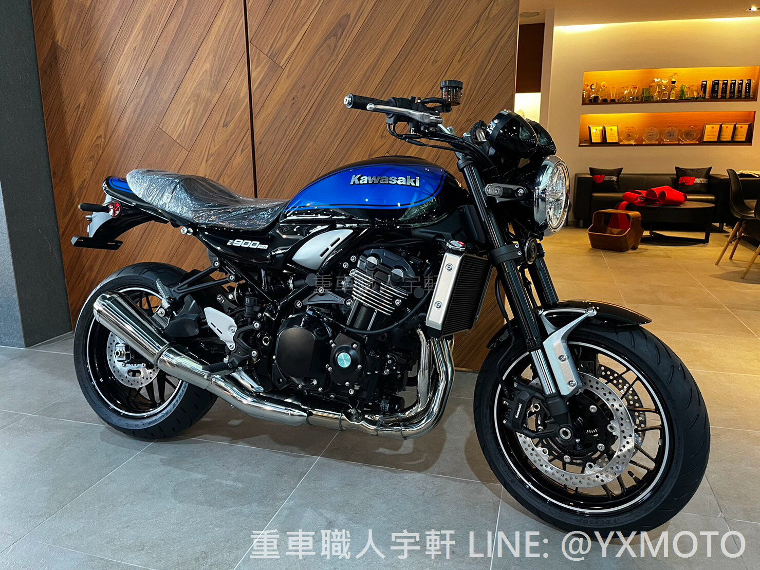 【重車銷售職人-宇軒 (敏傑)】KAWASAKI Z900RS - 「Webike-摩托車市」 【敏傑宇軒】2024 KAWASAKI Z900RS 黑藍色 總代理公司車