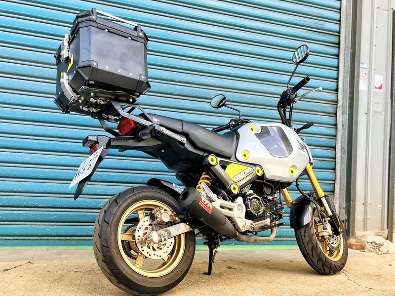 HONDA MSX125(GROM) - 中古/二手車出售中 森協全段排氣管 後箱 原廠保固 小資族二手重機買賣 | 小資族二手重機買賣