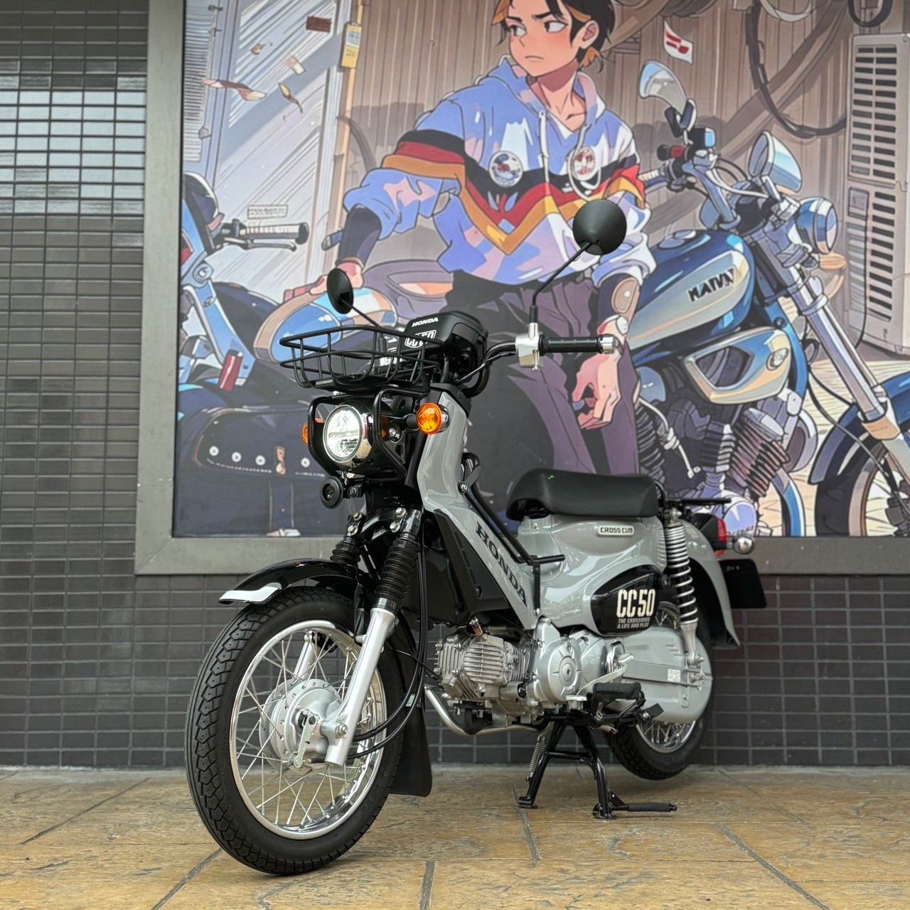 HONDA CROSS CUB 50 - 中古/二手車出售中 【售】2022 本田 CC50 正日規質感藍灰色 | mumu's moto