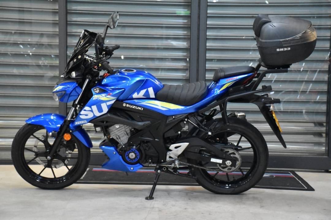 SUZUKI GSX-S150 - 中古/二手車出售中 SHAD後箱 行車記錄器 小資族二手重機買賣 | 小資族二手重機買賣