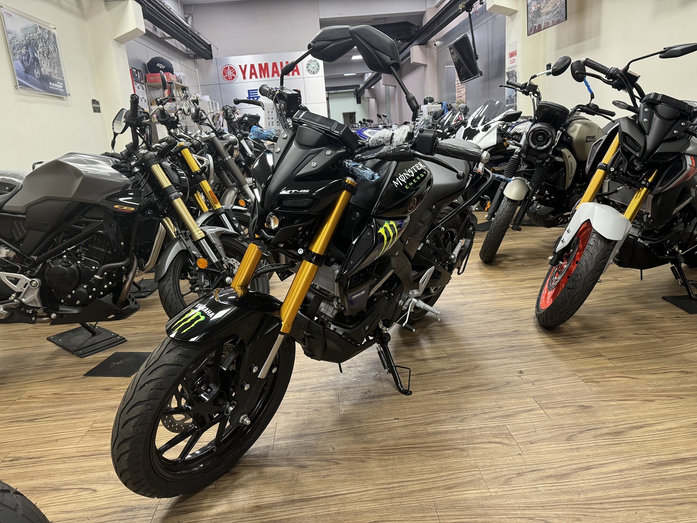 YAMAHA MT-15新車出售中 【新竹長龍車業】YAMAHA 山葉 MT 15 V2 TCS monster | 新竹長龍車業行