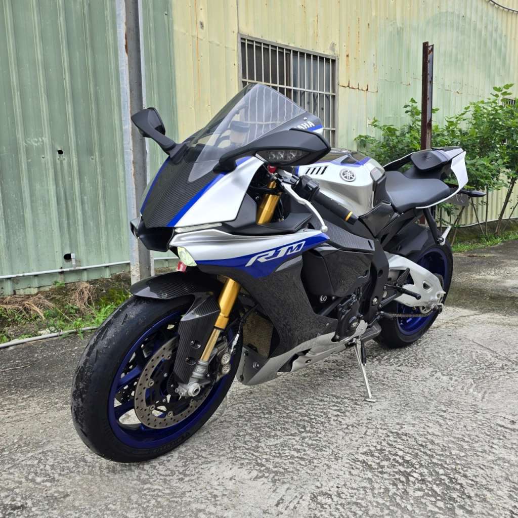 【J.C.重車】YAMAHA YZF-R1M - 「Webike-摩托車市」 YAMAHA R1M ABS 黑引擎雙彈簧