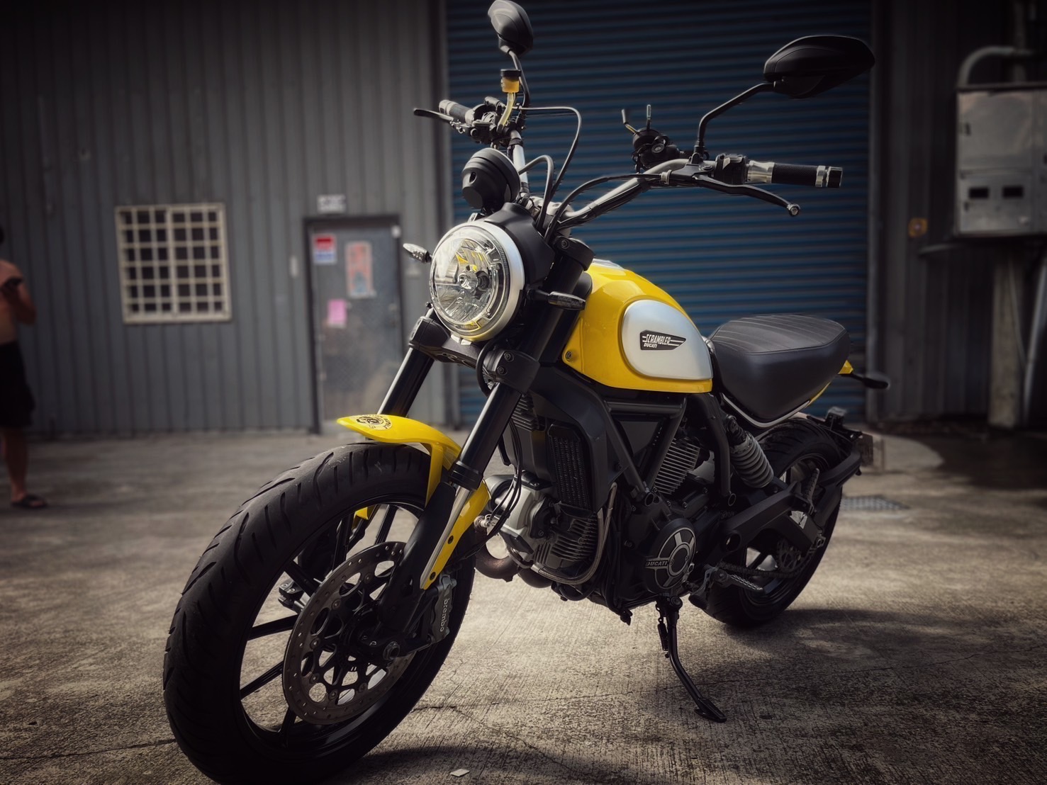 DUCATI SCRAMBLER CLASSIC - 中古/二手車出售中 Ducati Scrambler803 基本改裝 無摔車無事故 | 小資族二手重機買賣