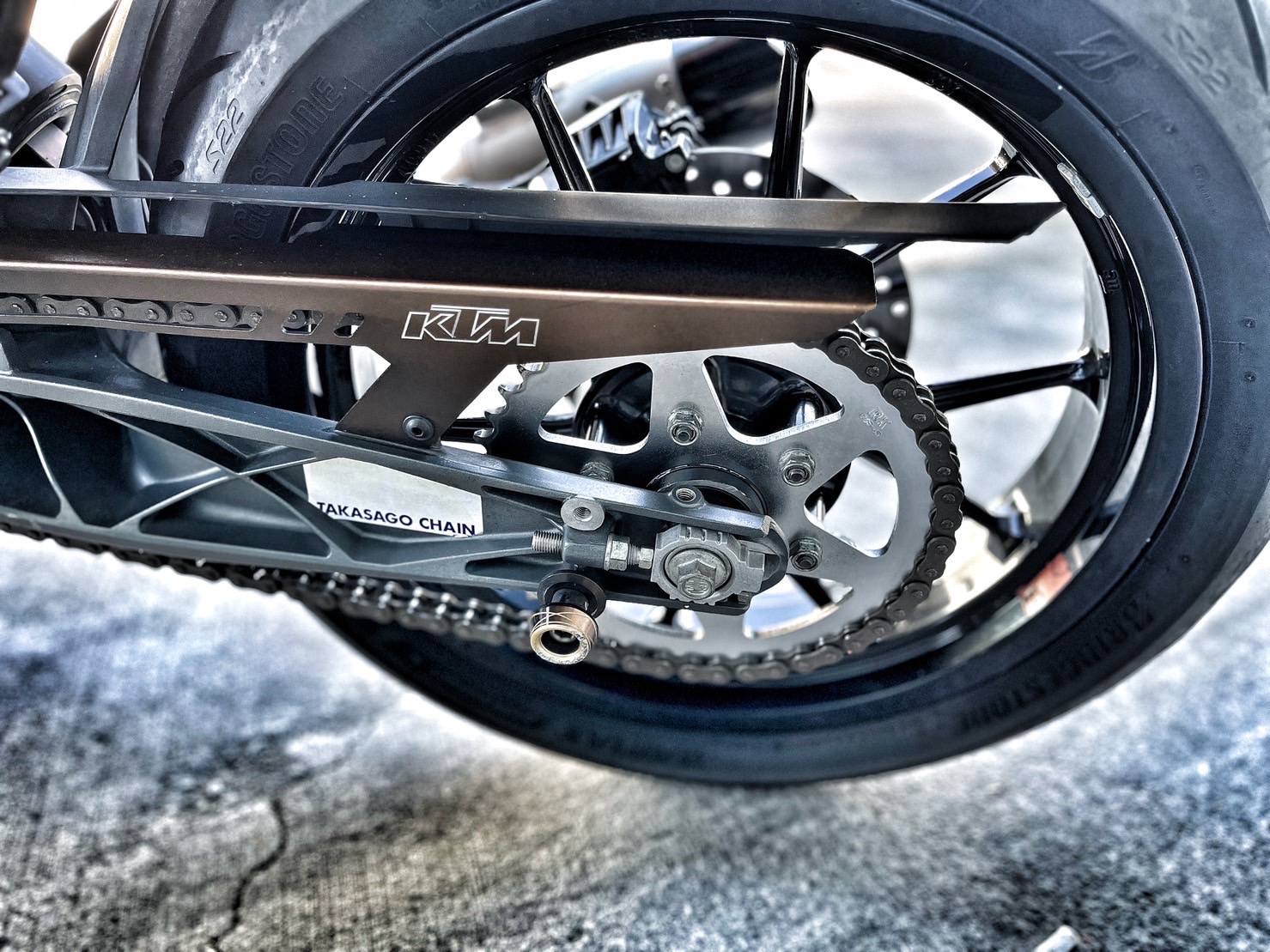 KTM 390DUKE - 中古/二手車出售中 SC排氣管 透明Case蓋 雙色鋁圈 視覺改裝 小資族二手重機買賣 | 小資族二手重機買賣