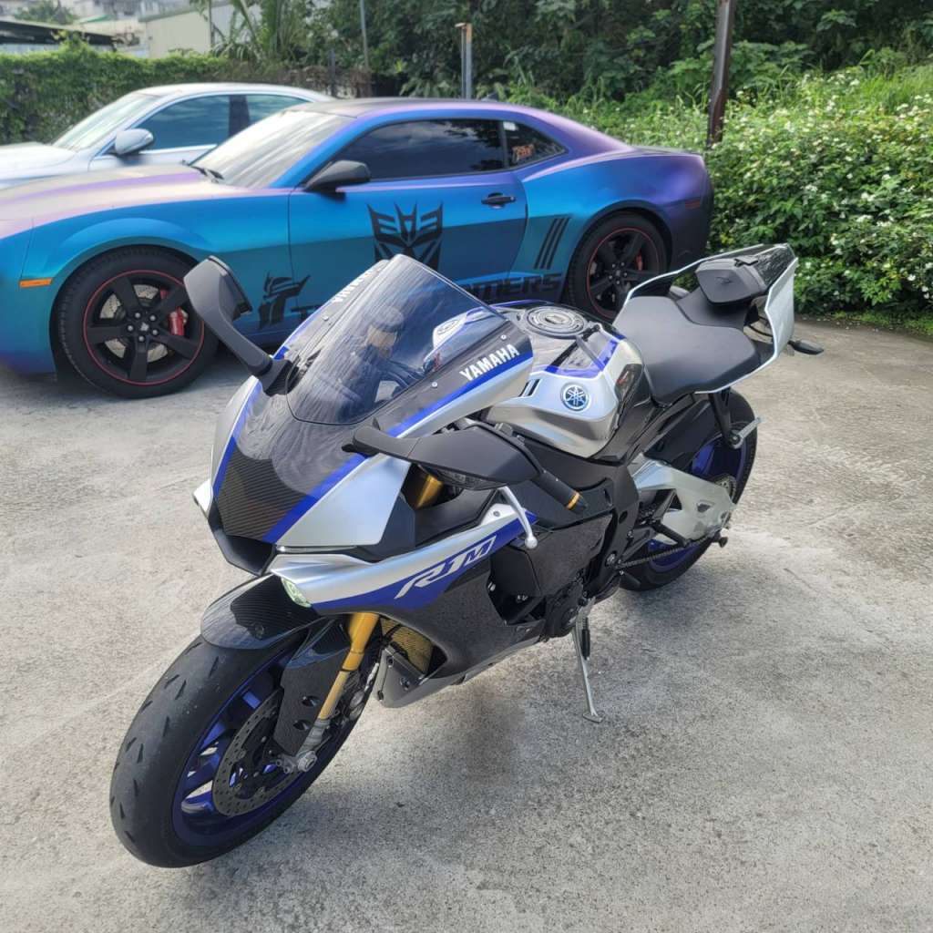 YAMAHA YZF-R1M - 中古/二手車出售中 [出售] 2017年 YAMAHA R1M ABS 黑引擎雙彈簧 | 老爹重機