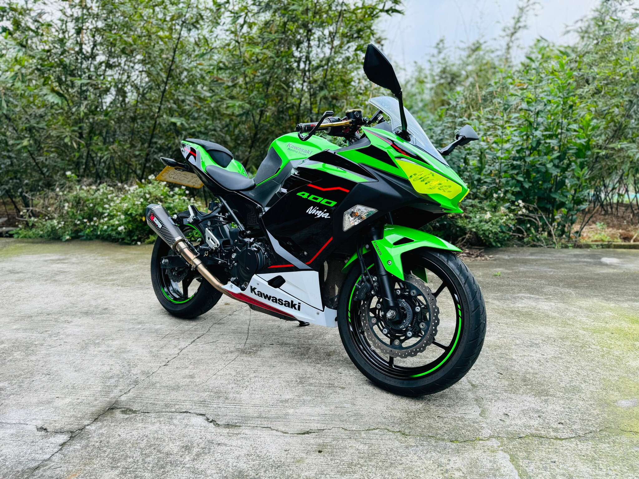 KAWASAKI NINJA400 - 中古/二手車出售中 Kawasaki Ninja 400 英蠍排氣管 原漆無事故 | 摩托販