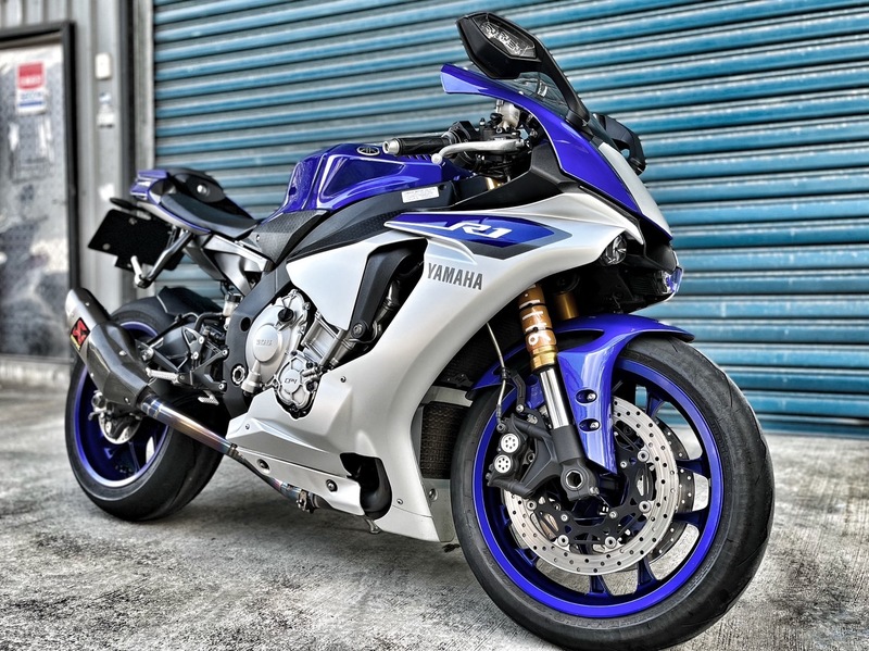 YAMAHA YZF-R1 - 中古/二手車出售中 全段鈦蠍管 行車記錄器 原廠殼 小資族二手重機買賣 | 小資族二手重機買賣