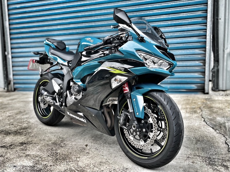 KAWASAKI NINJA ZX-6R - 中古/二手車出售中 M4排氣管 原廠保固 無倒無摔 小資族二手重機買賣 | 小資族二手重機買賣