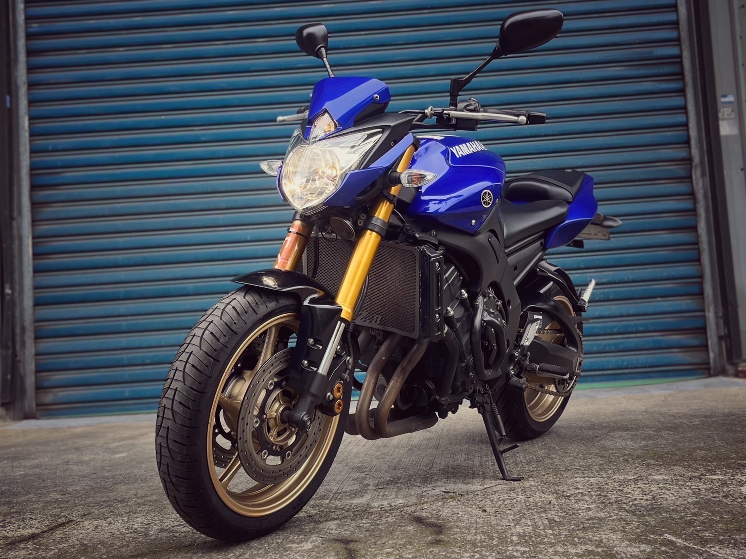 YAMAHA FZ8 (FZ8N) - 中古/二手車出售中 吉村管 前後輪全新的已大保養身體無摔車無事故小資族二手重機買賣 | 小資族二手重機買賣