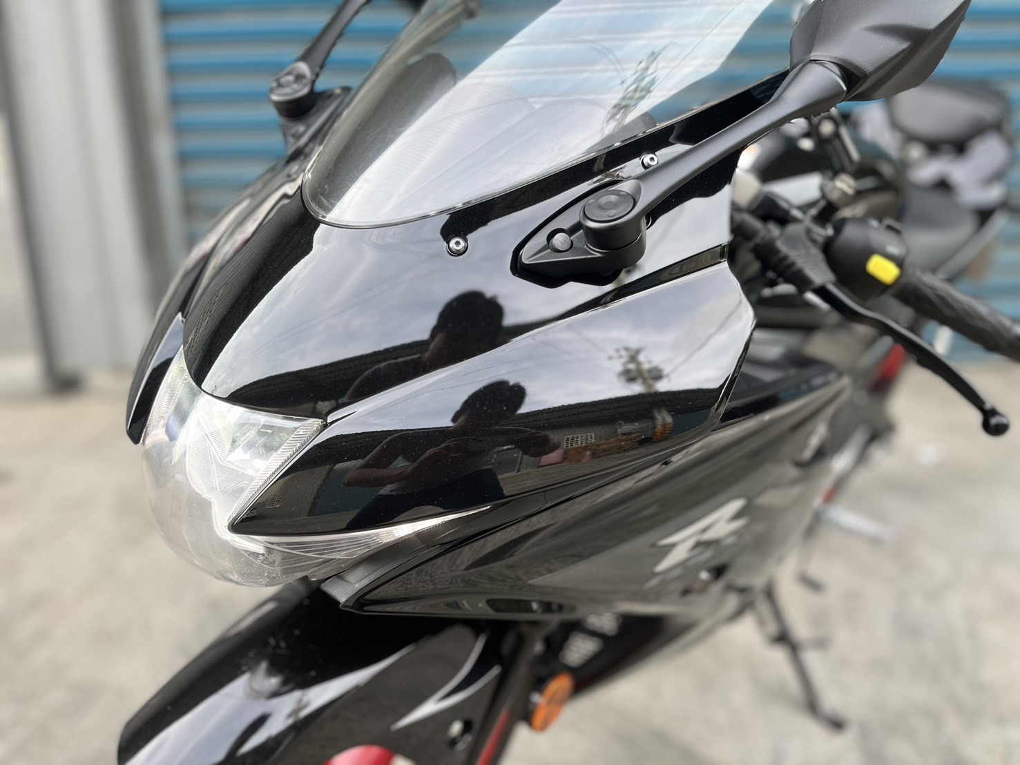 SUZUKI GSX-R150 - 中古/二手車出售中 小阿魯 改裝手機架 內嵌式方向燈 小資族二手重機買賣 | 小資族二手重機買賣