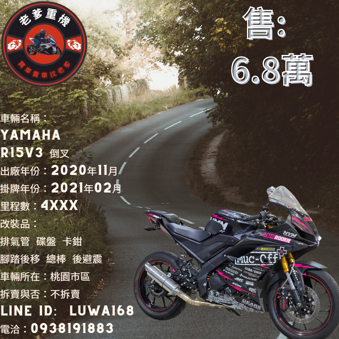 【老爹重機】YAMAHA YZF-R15 - 「Webike-摩托車市」