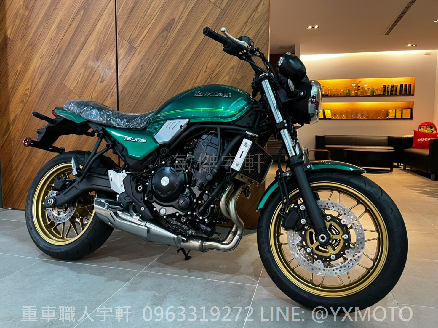 【重車銷售職人-宇軒 (敏傑)】KAWASAKI Z650RS - 「Webike-摩托車市」 【敏傑宇軒】2023 Kawasaki Z650RS 綠色 總代理公司車
