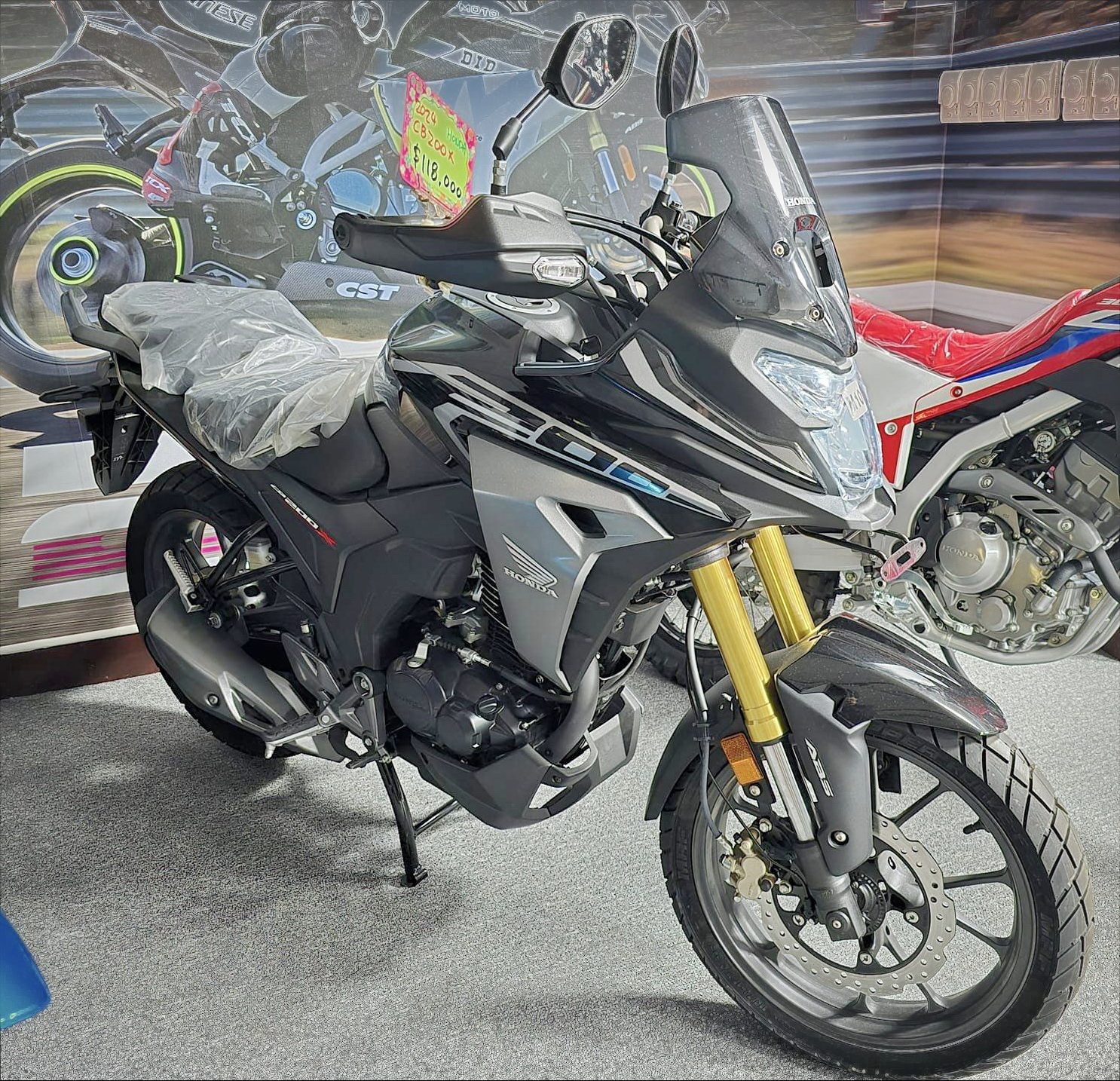 HONDA CB200X新車出售中 【勝大重機】2024 HONDA CB200X 全新車售價$11.8萬 白牌 | 勝大重機