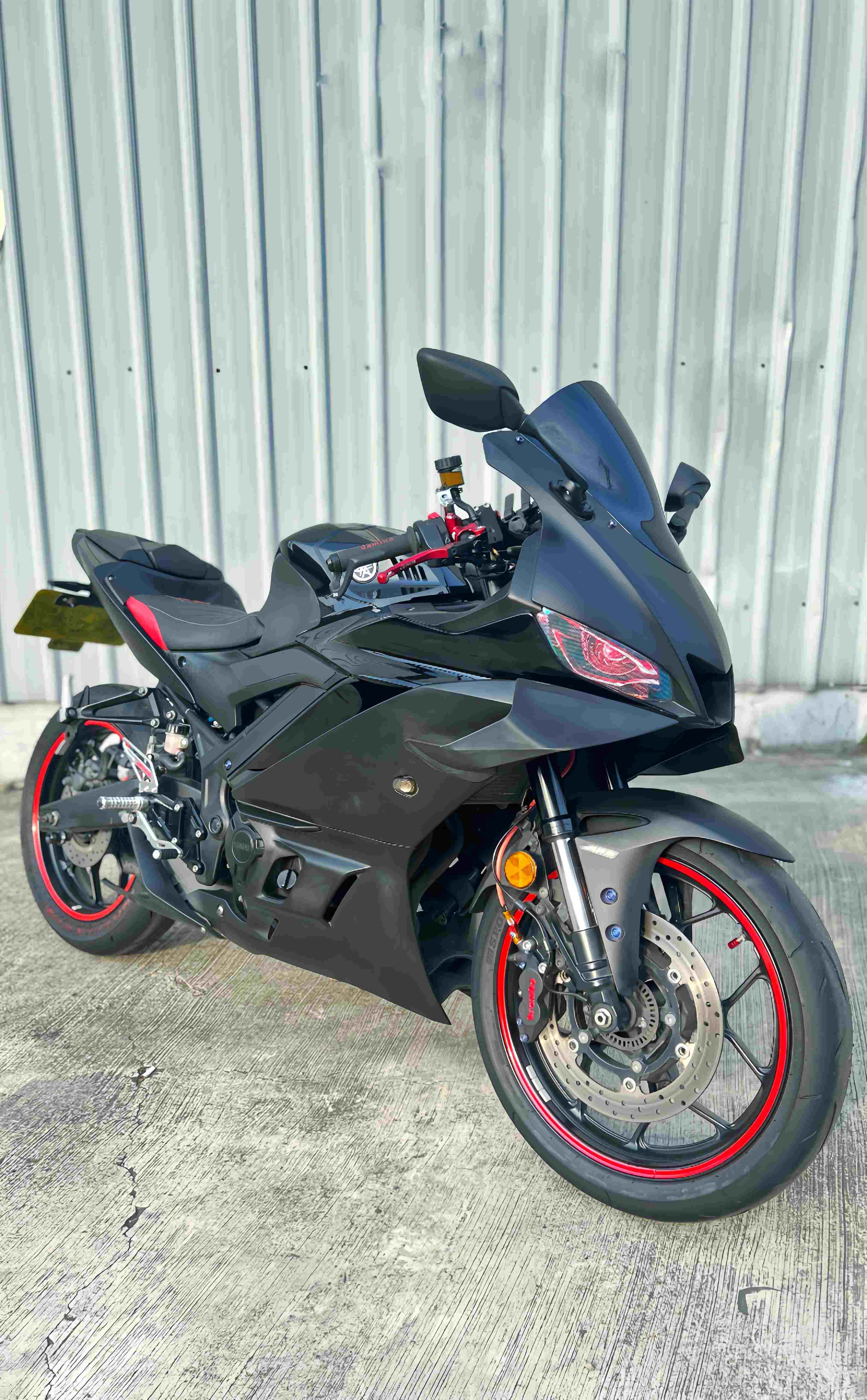 YAMAHA YZF-R3 - 中古/二手車出售中 2019年 R3 BREMBO對四黑底紅、RCB 離合器&煞車總成 超多改裝 | 阿宏大型重機買賣