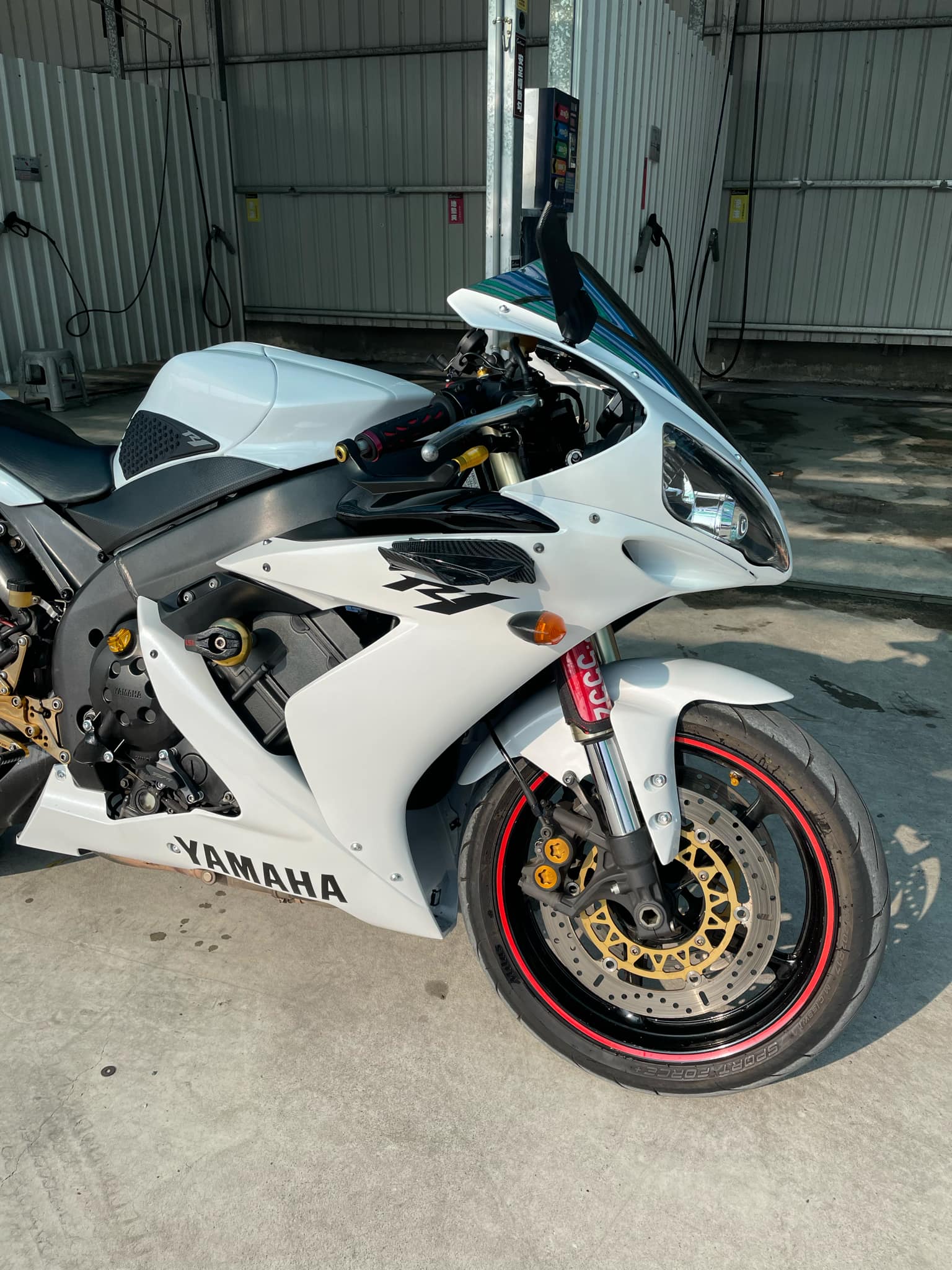 YAMAHA YZF-R1 - 中古/二手車出售中 YAMAHA YZF-R1 2004 珍珠白 | 個人自售