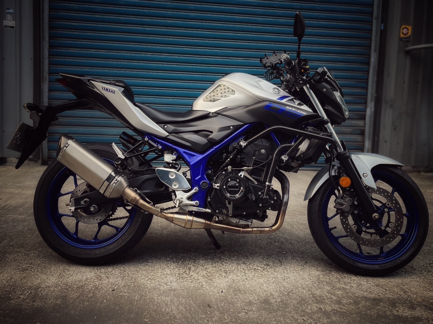 YAMAHA MT-03 - 中古/二手車出售中 MT-03 改裝後避震 排氣管（原廠在）小資族二手重機買賣 | 小資族二手重機買賣