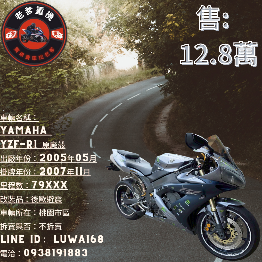 YZF R1 5pwに使用 値段交渉ありです 中古 YZF-R1 5PW 02年 美車