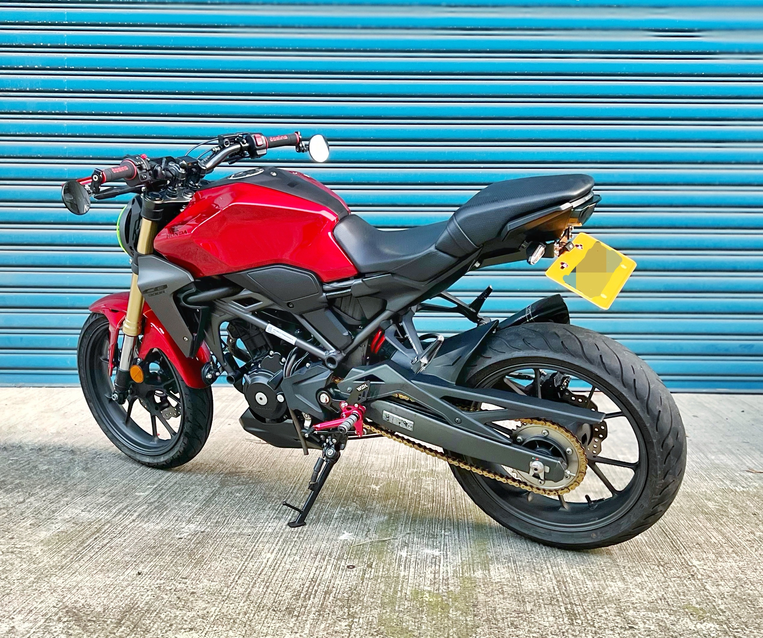 HONDA CB300R - 中古/二手車出售中 2022年 CB300R 碳蠍管 W!ZH腳踏後移 手動排氣閥門 多樣改裝 無摔 無事故 阿宏大型重機買賣 | 阿宏大型重機買賣