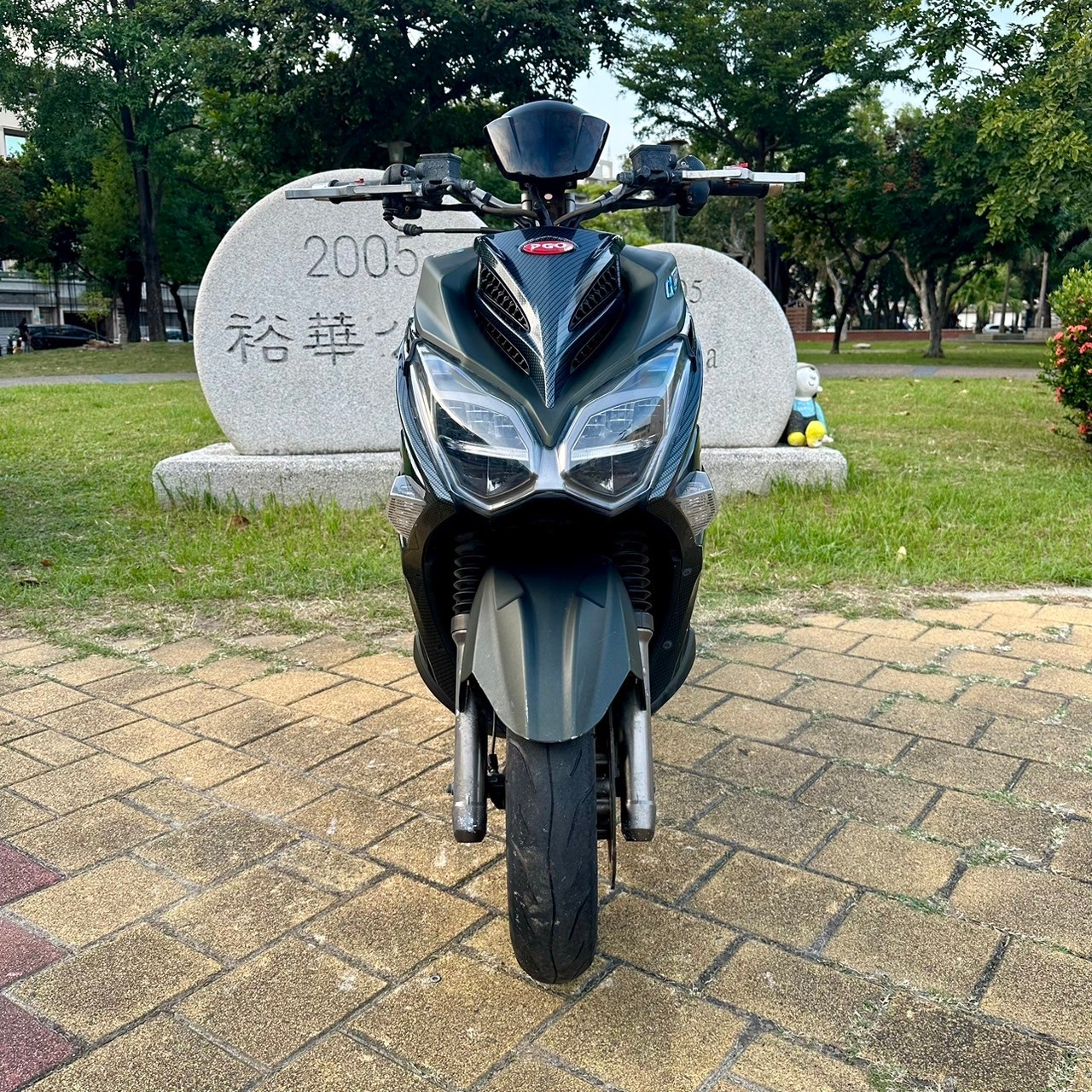 比雅久 ALPHA MAX 125 Naked - 中古/二手車出售中 2019 PGO ALPHA MAX 125 NK(裸把) #2376 | 貳輪嶼中古機車專賣-台南店