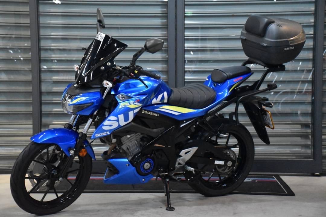 SUZUKI GSX-S150 - 中古/二手車出售中 SHAD後箱 行車記錄器 小資族二手重機買賣 | 小資族二手重機買賣