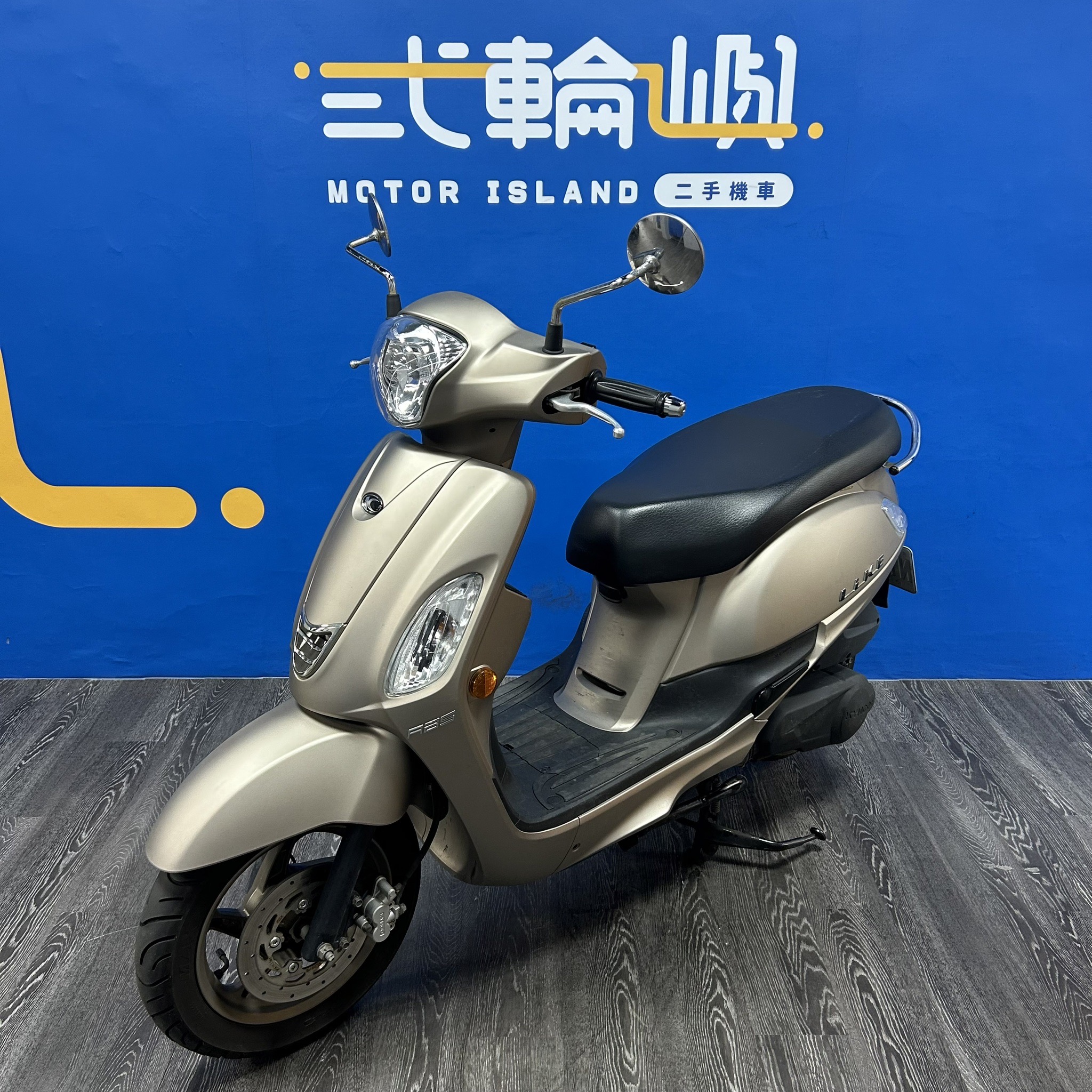 【貳輪嶼股份有限公司新竹分公司】光陽 LIKE 125 - 「Webike-摩托車市」 23年 LIKE 125 ABS 4001km $72000/機車、電動車、重機買賣/新竹貳輪嶼