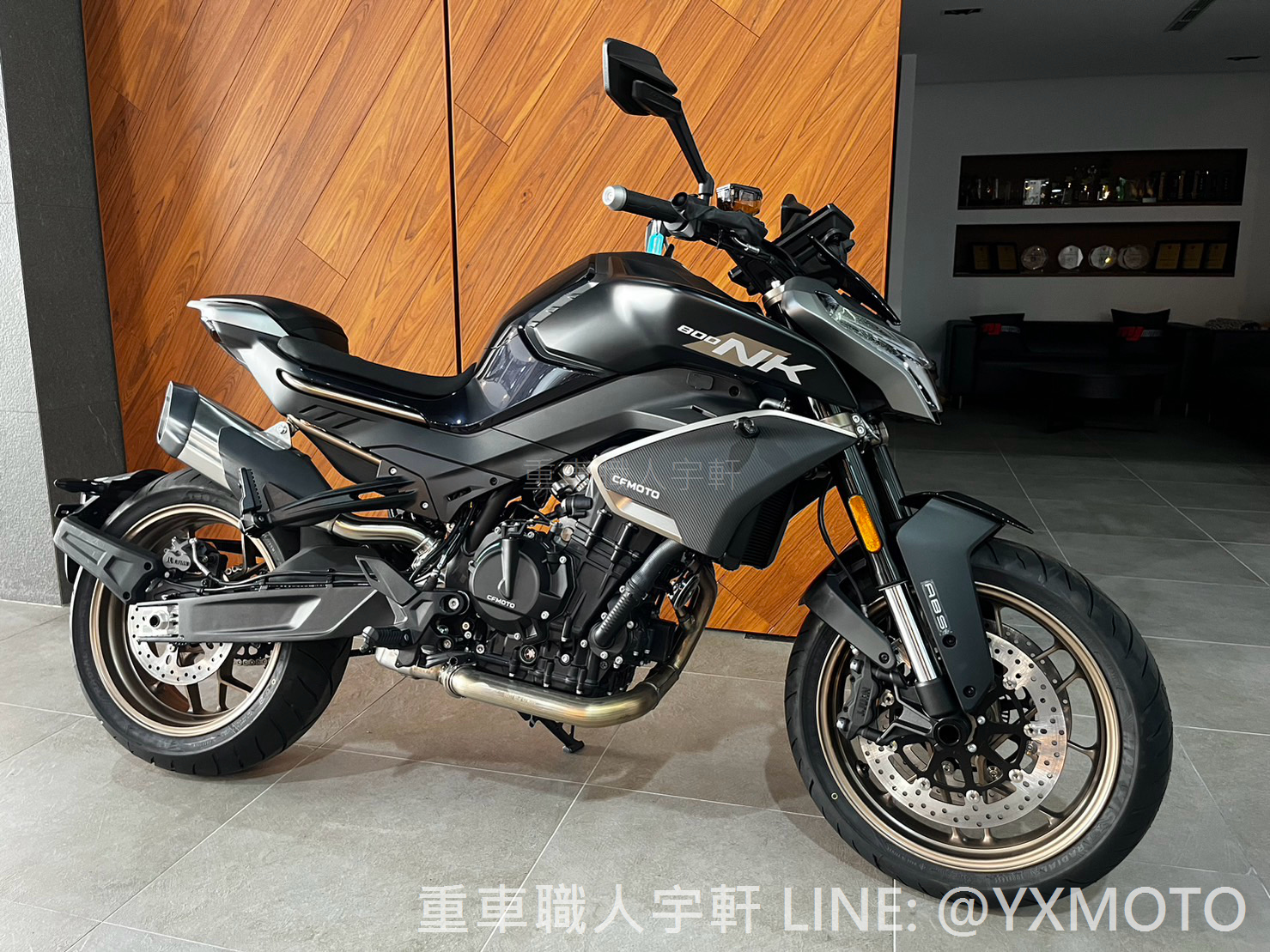 【重車銷售職人-宇軒 (敏傑)】 CFMOTO  800NK  - 「Webike-摩托車市」 【健雄宇軒】全額零利率 ! CFMOTO 800NK 黑色 強悍街跑 總代理公司車